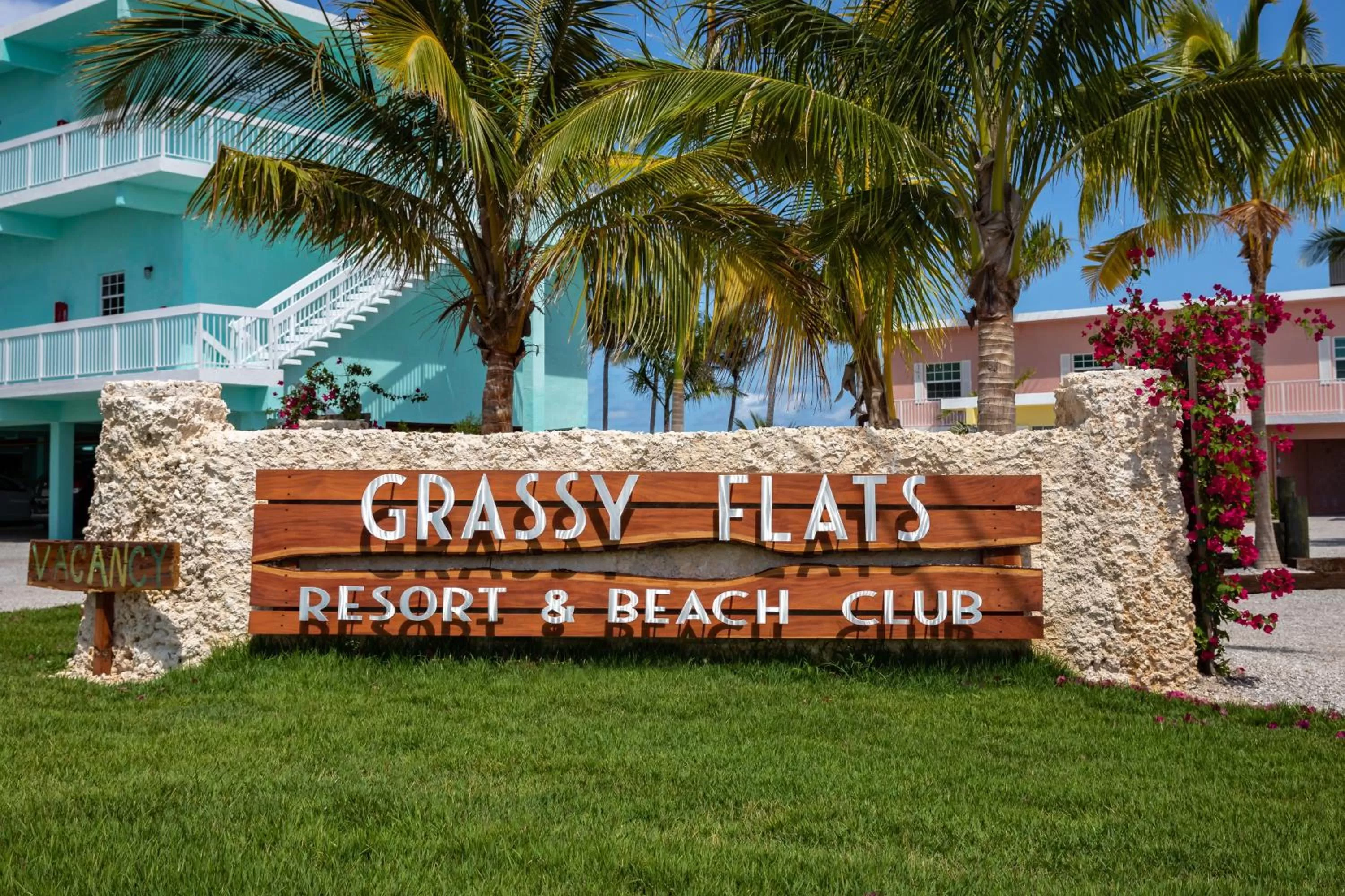 Property logo or sign in Grassy Flats Resort & Beach Club