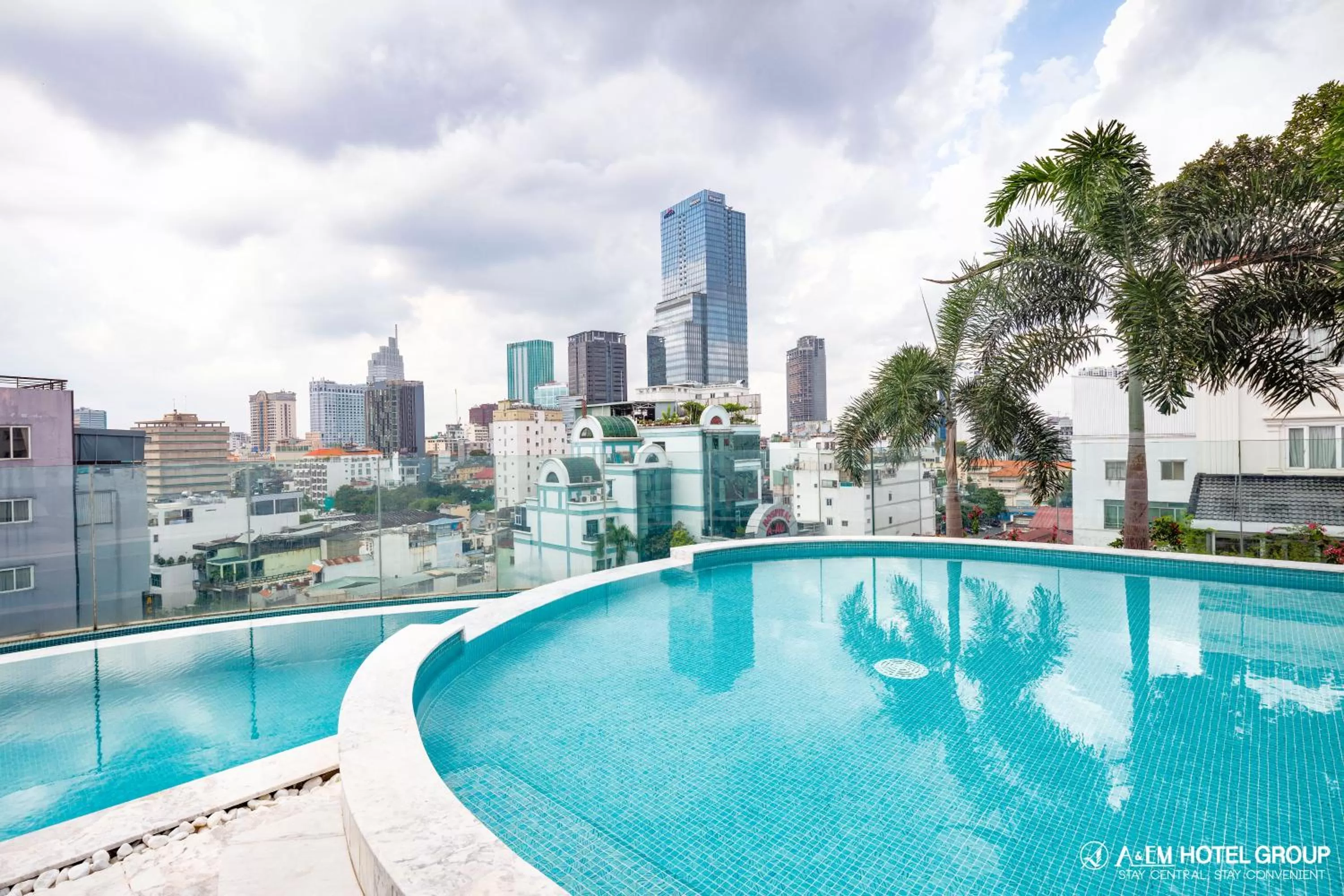 Swimming Pool in A&EM Saigon Hotel