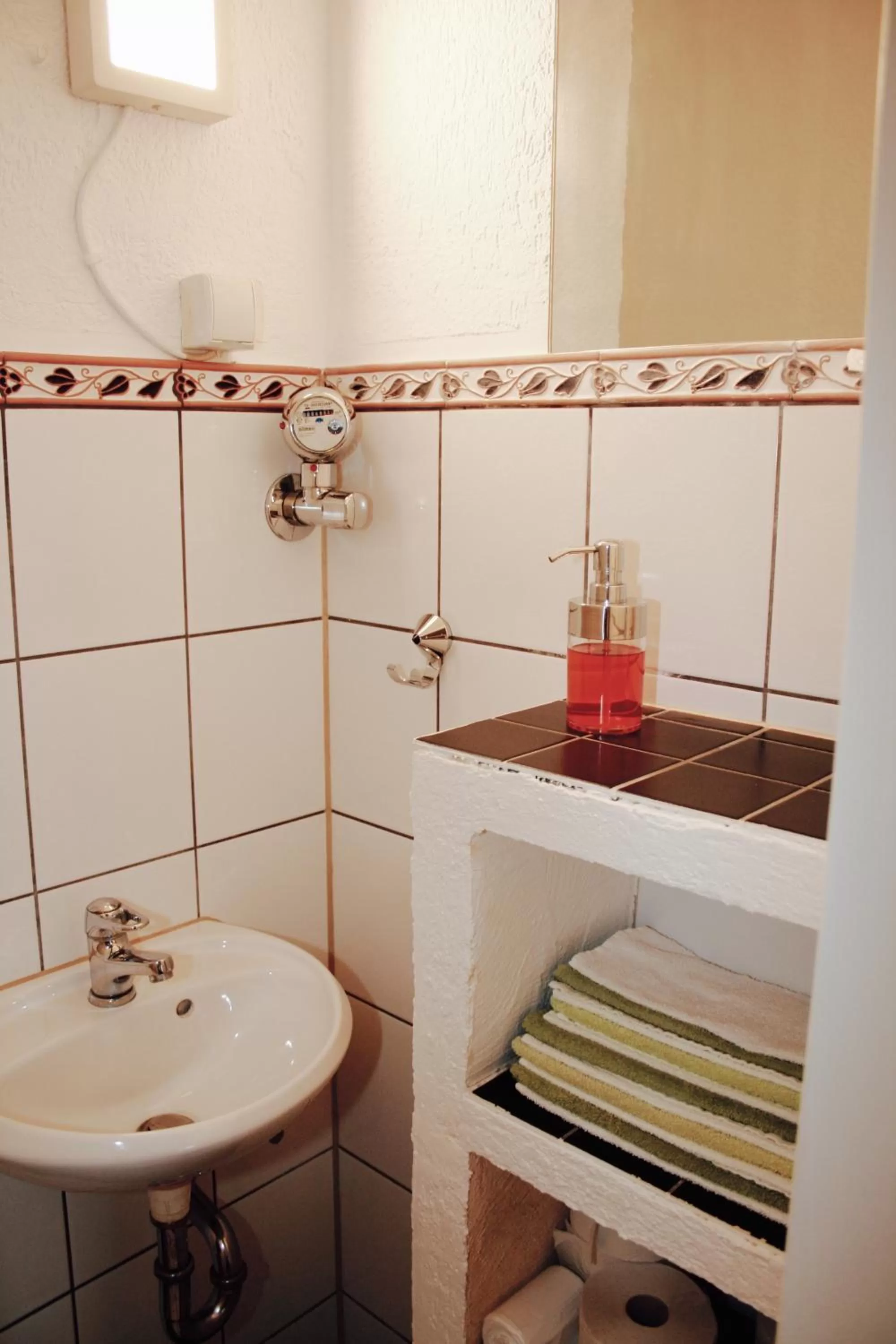 Bathroom in Gästehaus beim Prinz