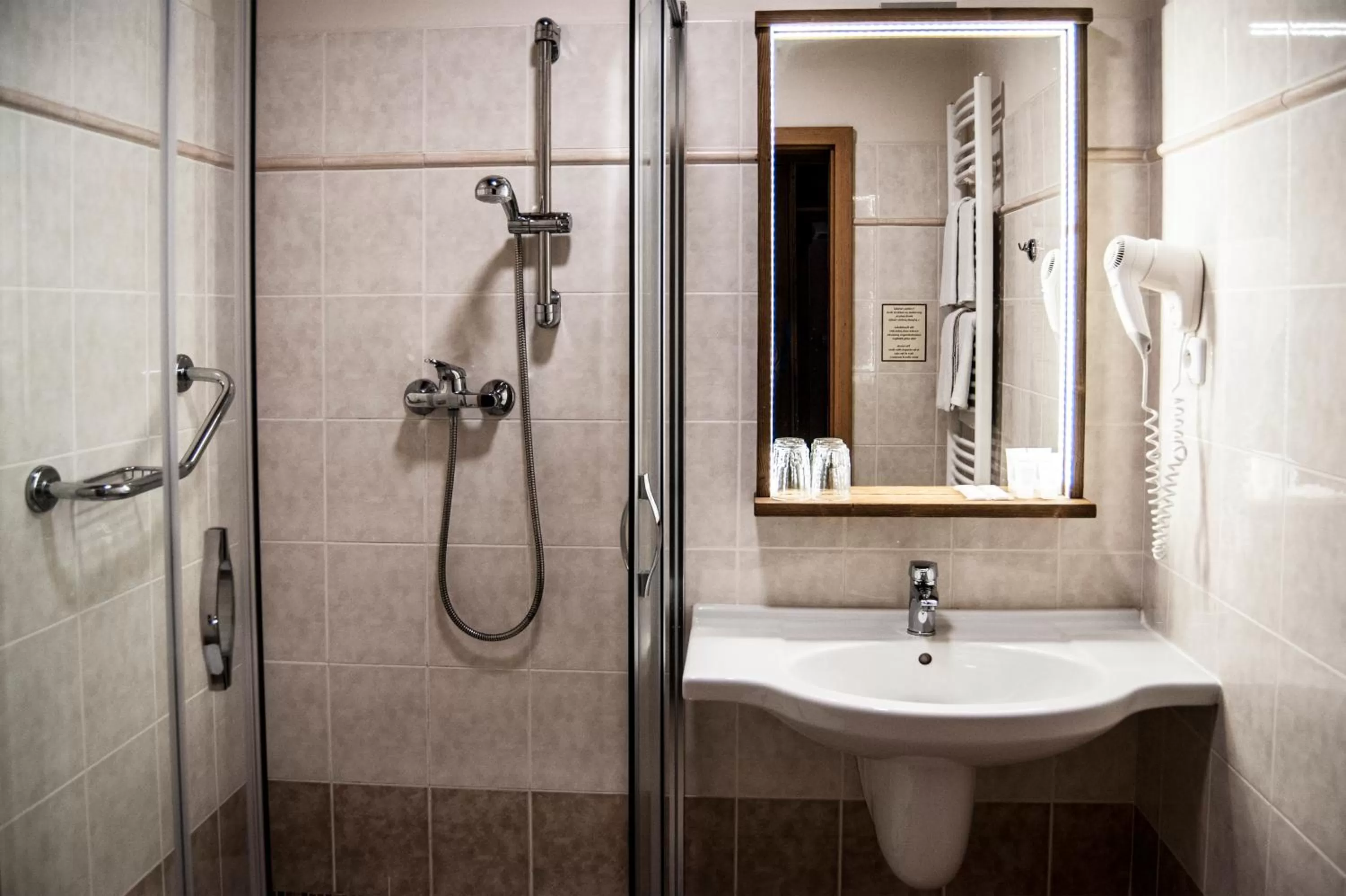 Shower in Wellness Hotel Gendorf