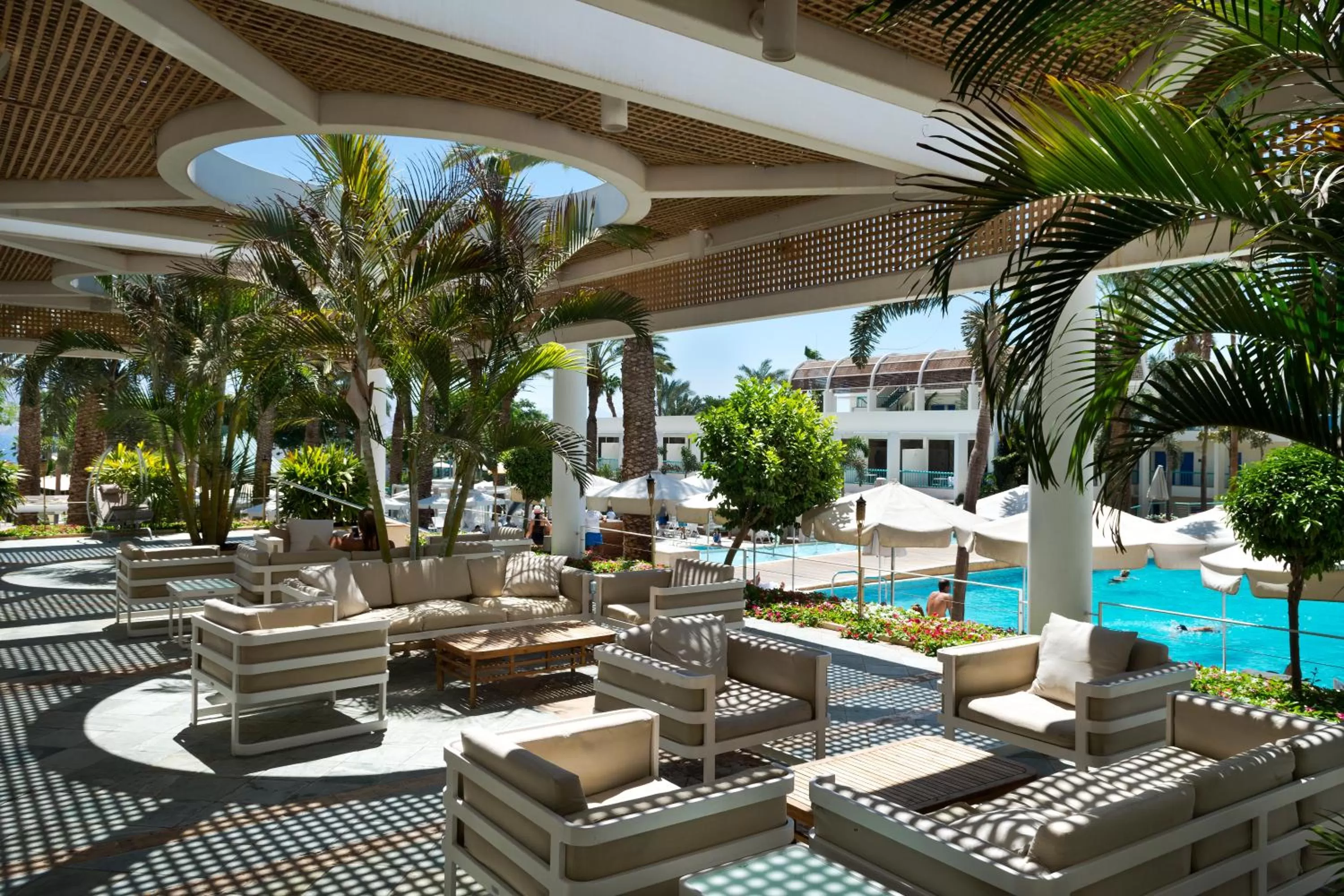 Patio in Yam Suf by Isrotel Collection