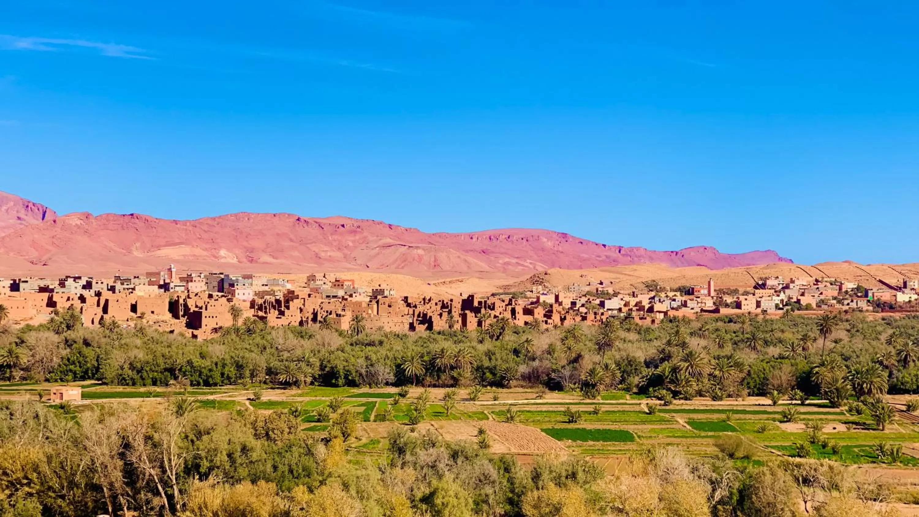 Natural landscape in Hotel Restaurant La Kasbah