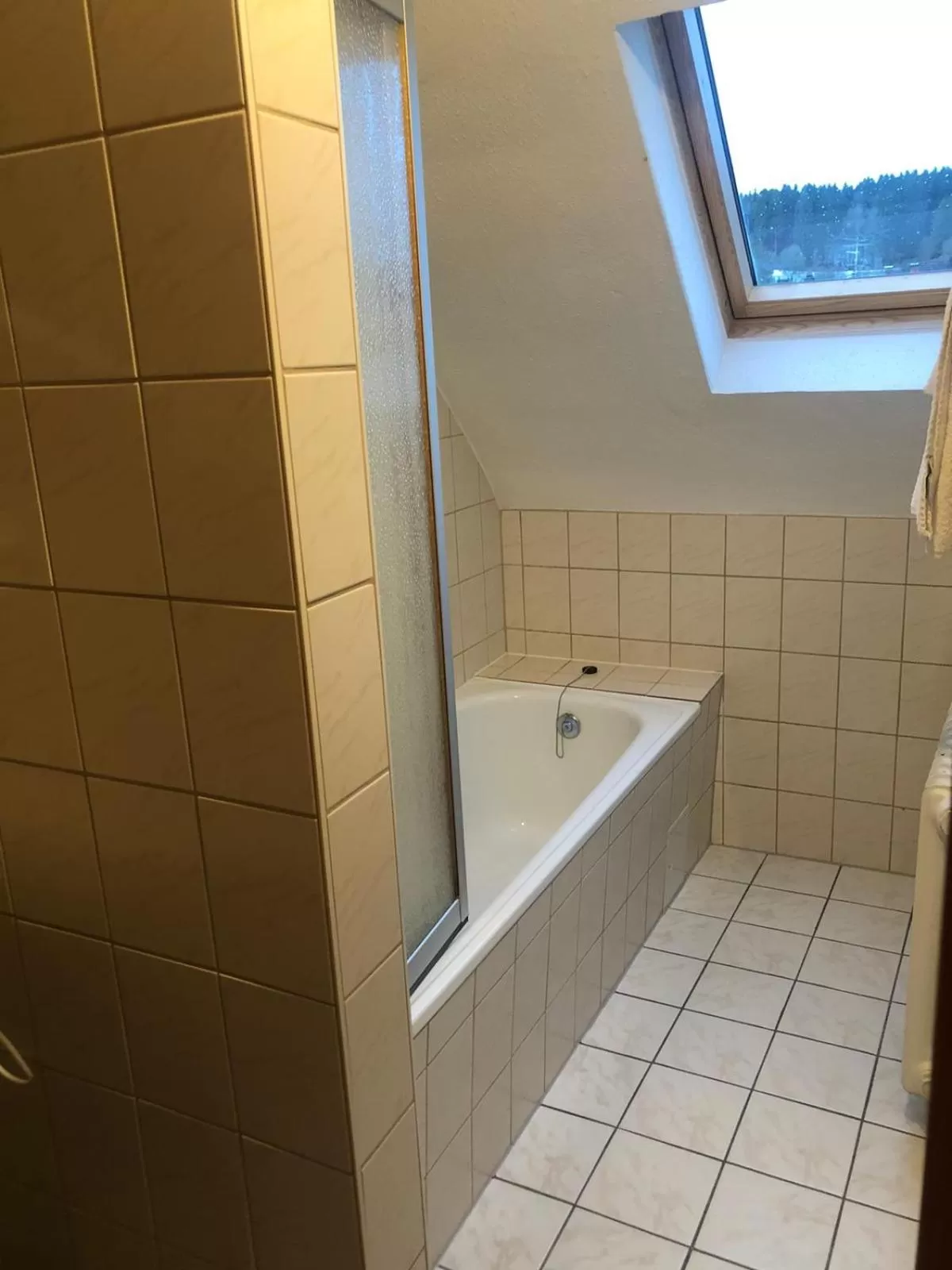 Bathroom in Hotel Waldblick