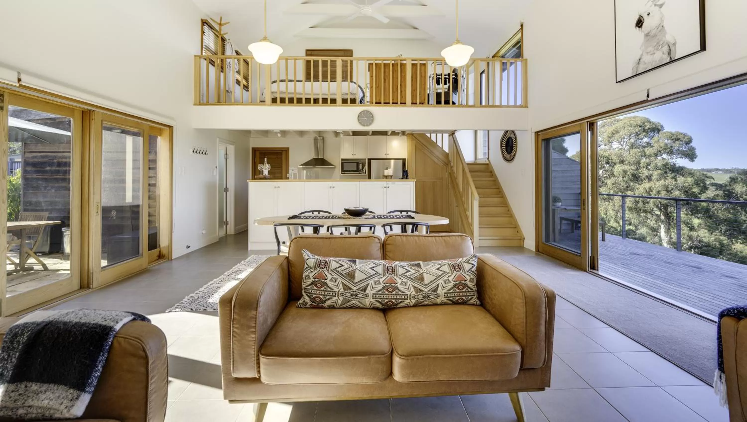 Living room, Seating Area in Seascape Retreat