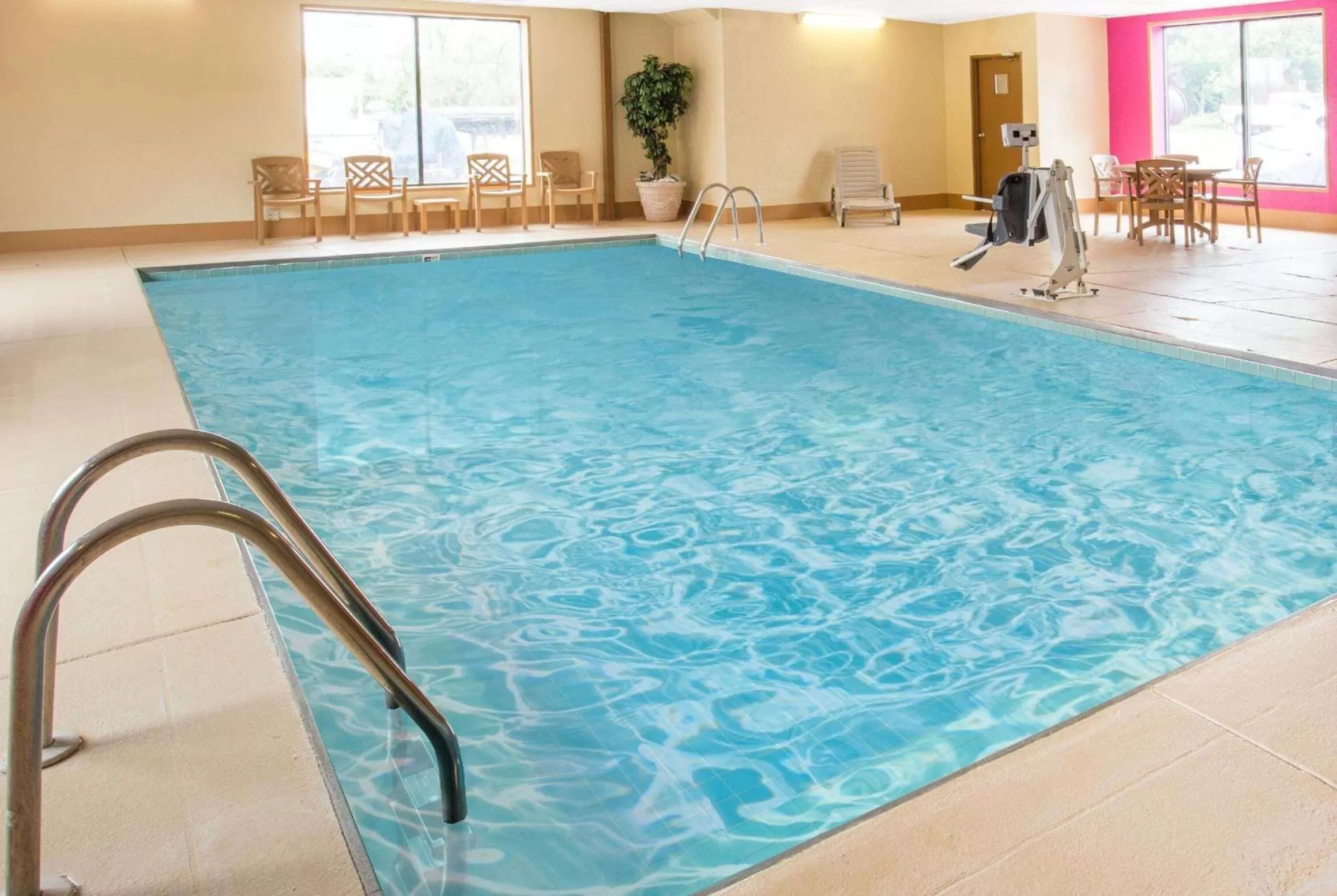 Pool view in Baymont by Wyndham Waukesha