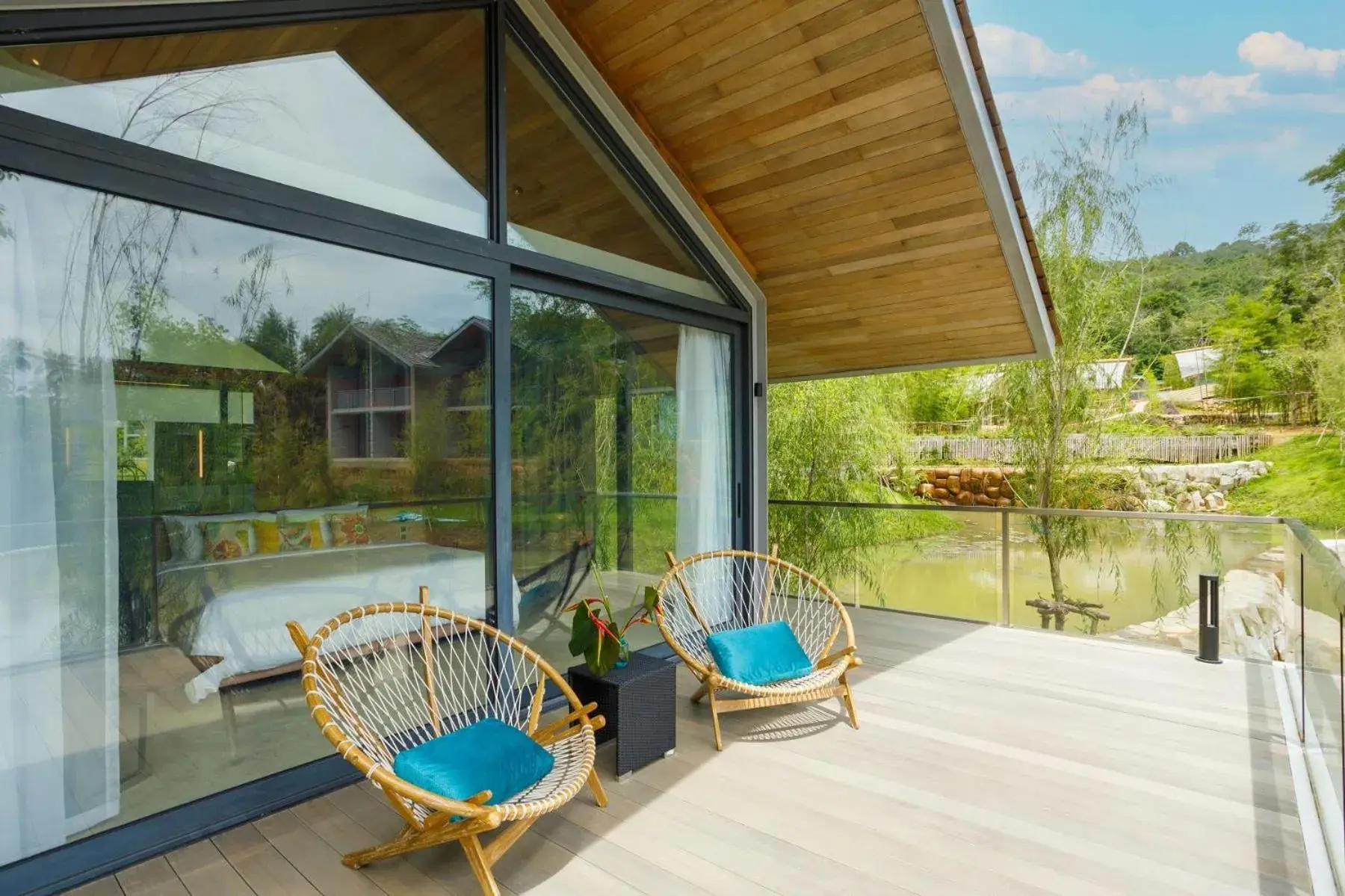 One-Bedroom Villa Lagoon View with Balcony, Schedule Boat Transfer in Island Escape Burasari One-Bedroom Villa Lagoon View with Balcony, Schedule Boat Transfer in Island Escape Burasari