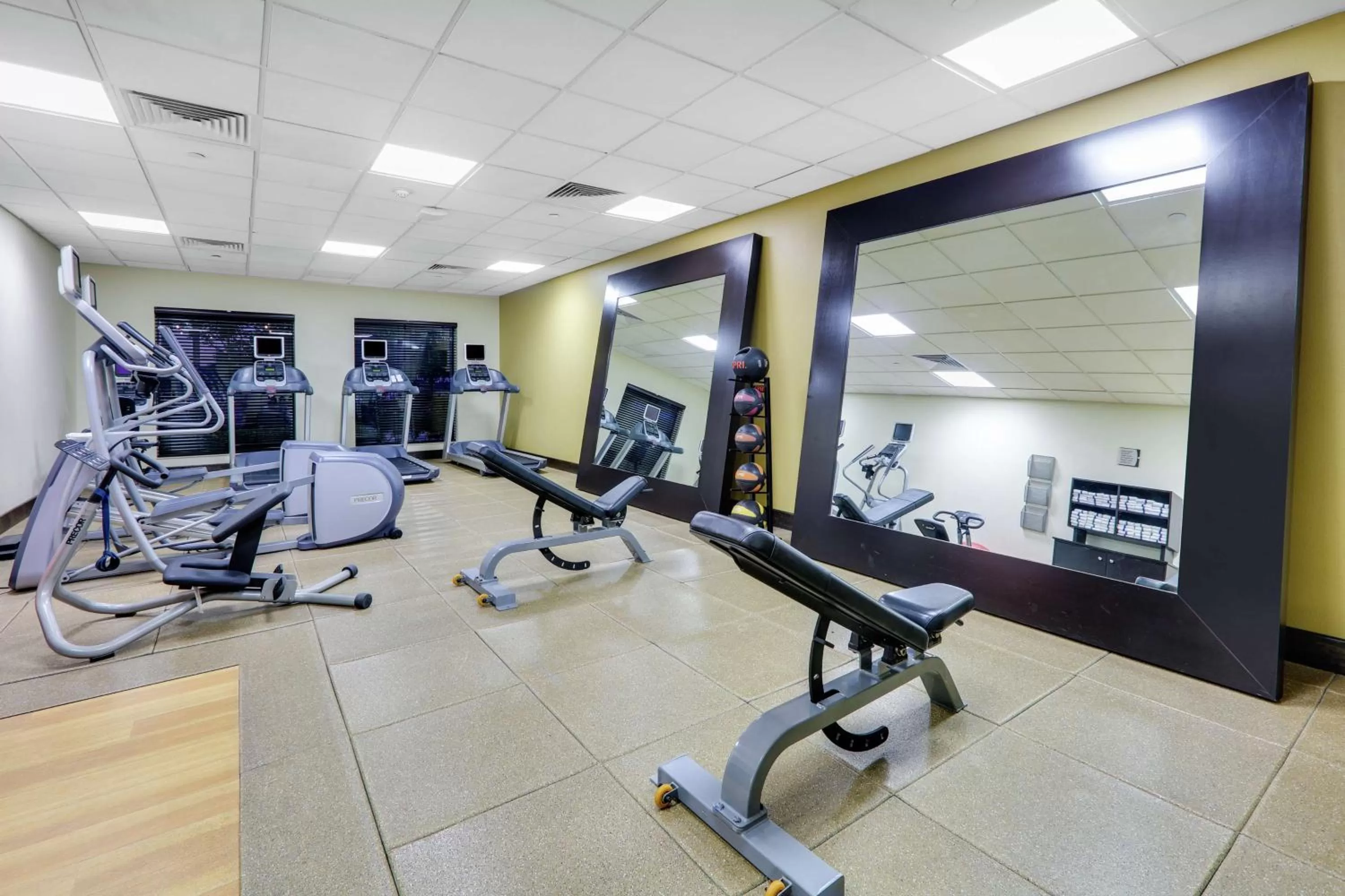 Fitness centre/facilities in Homewood Suites by Hilton Dallas/Allen
