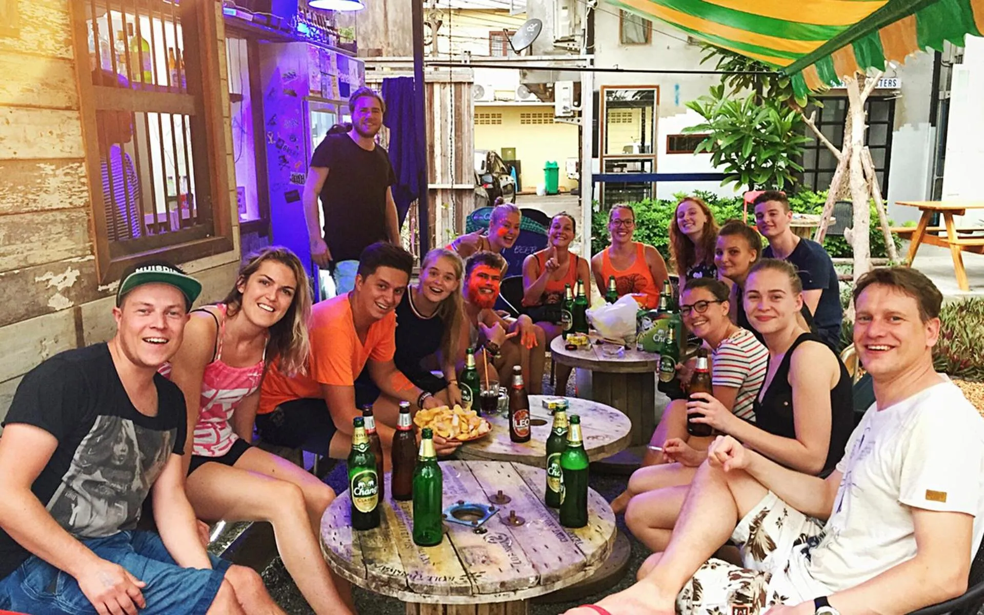 People in Here Hostel Bangkok