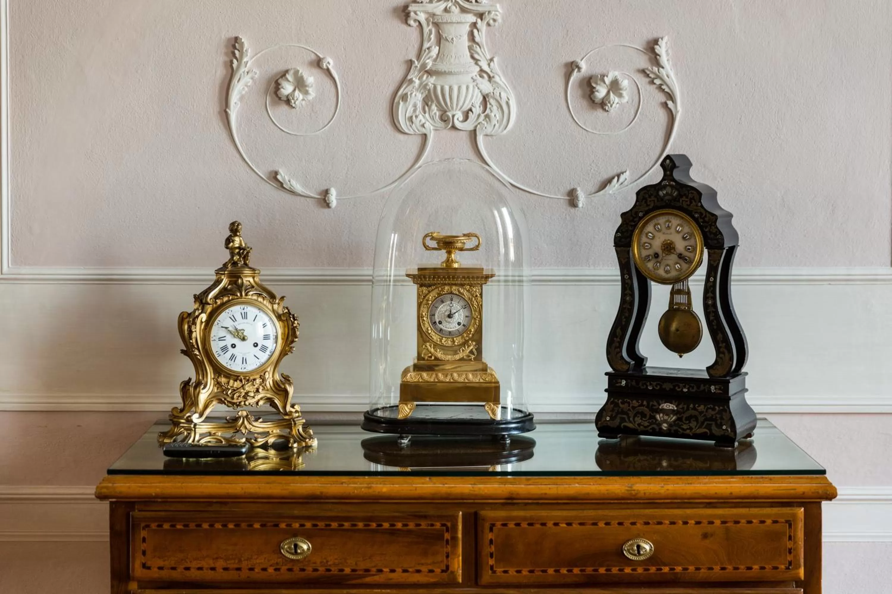 Decorative detail in Villa Olmi Firenze