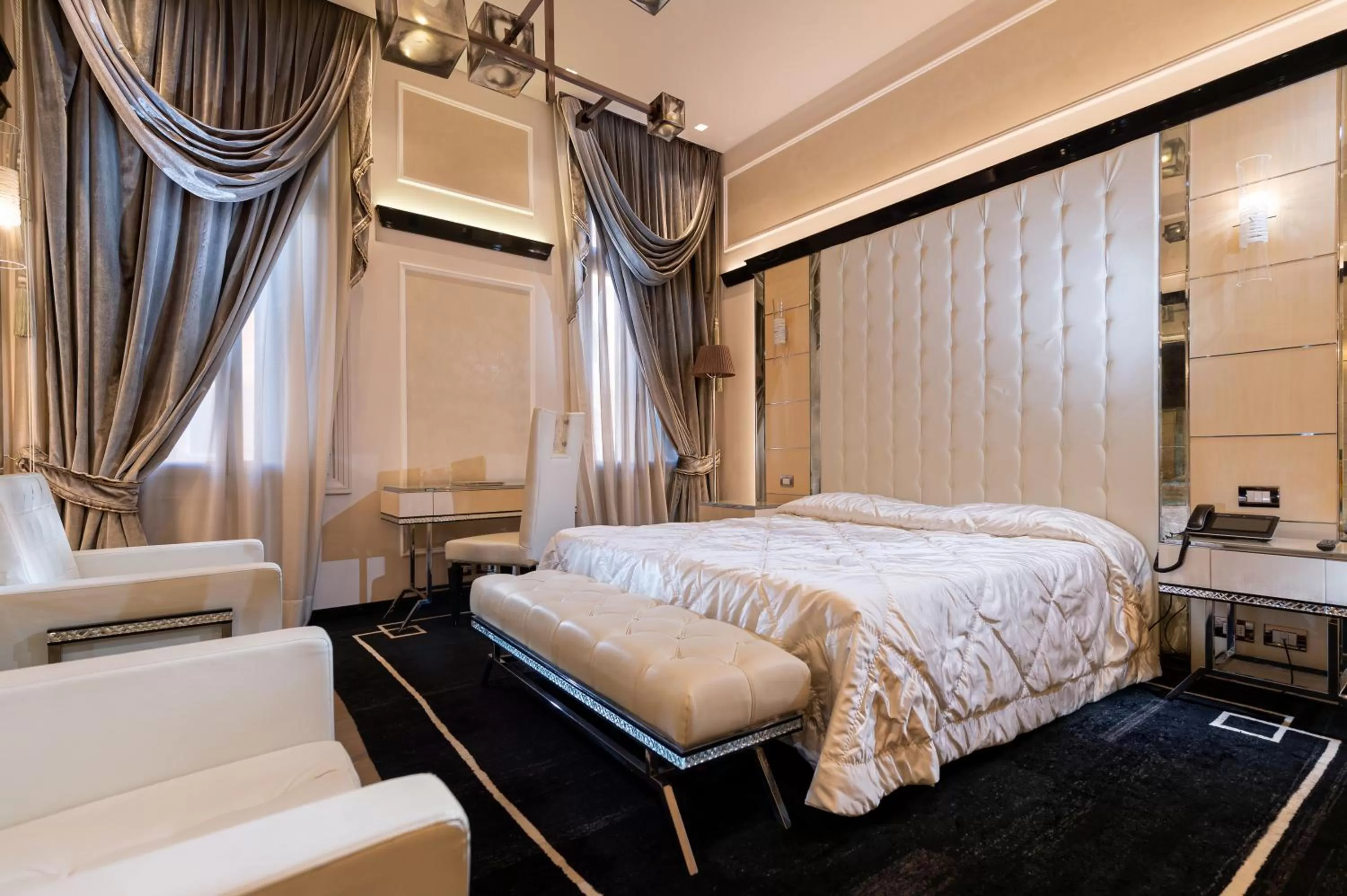 Bed in Hotel Palazzetto Madonna