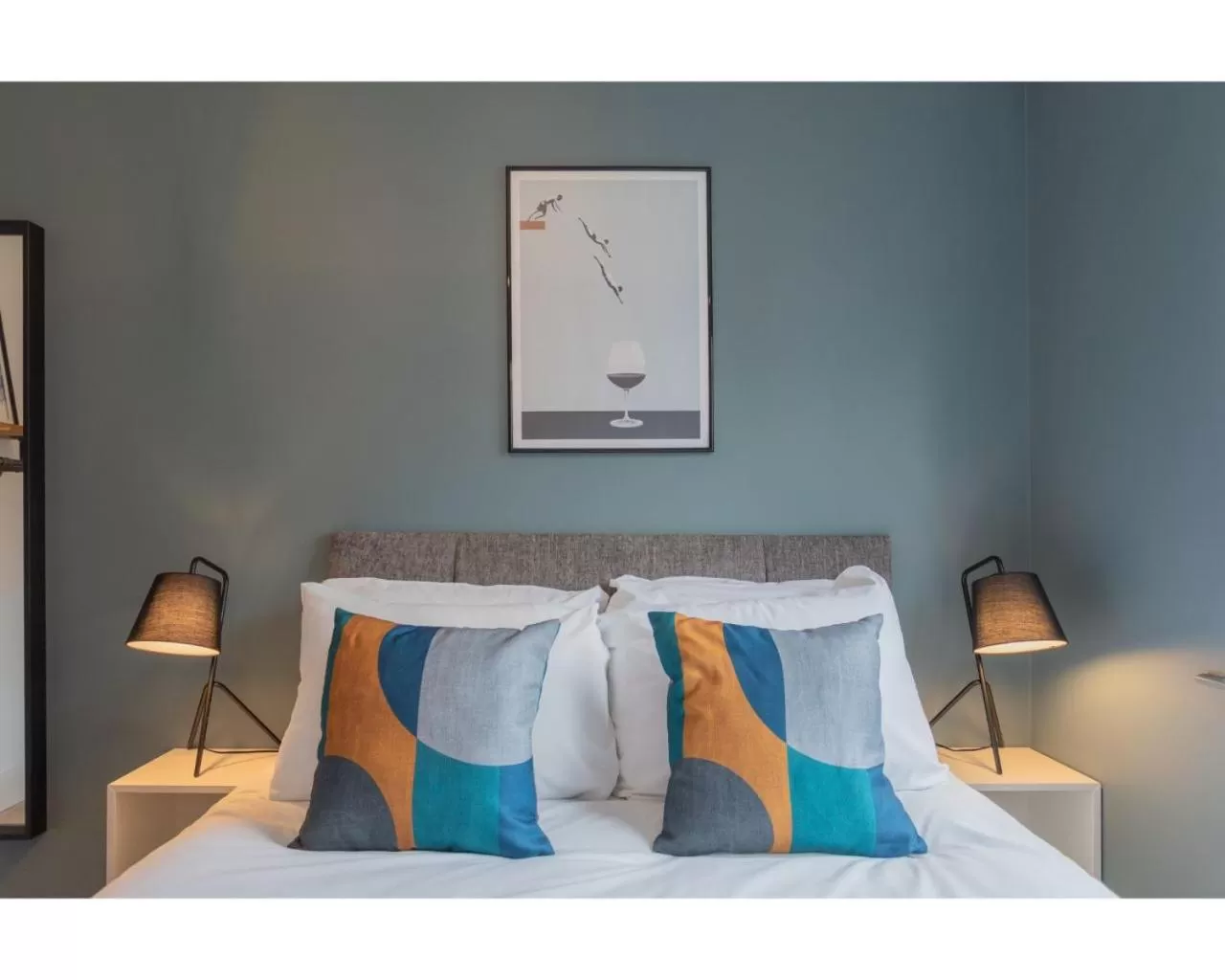 Bedroom in Central Belfast Apartments Camden Street