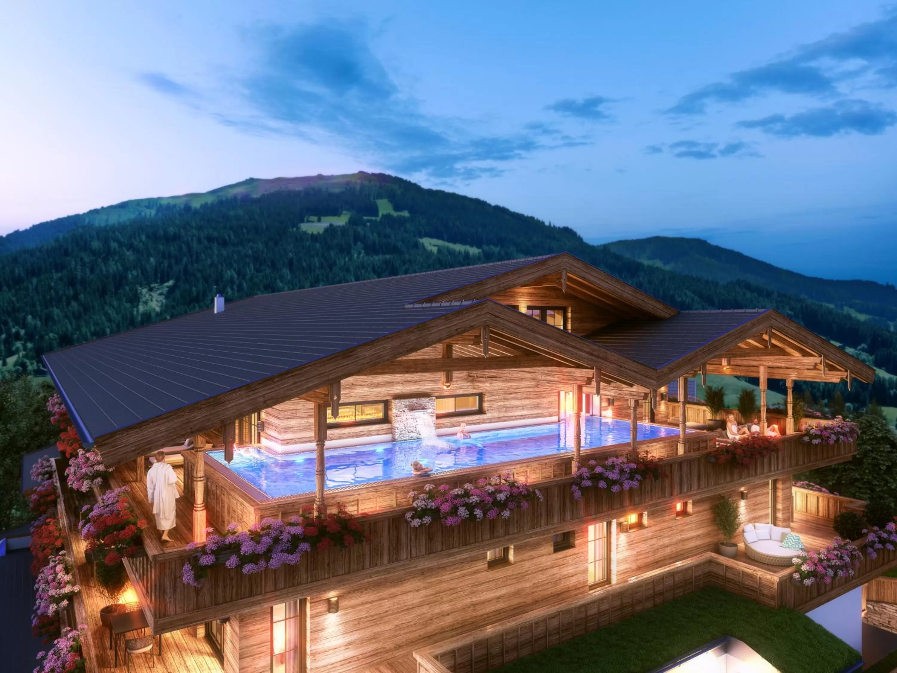 Property building in Boutiquehotel die Alpbacherin 4 Sterne Superior