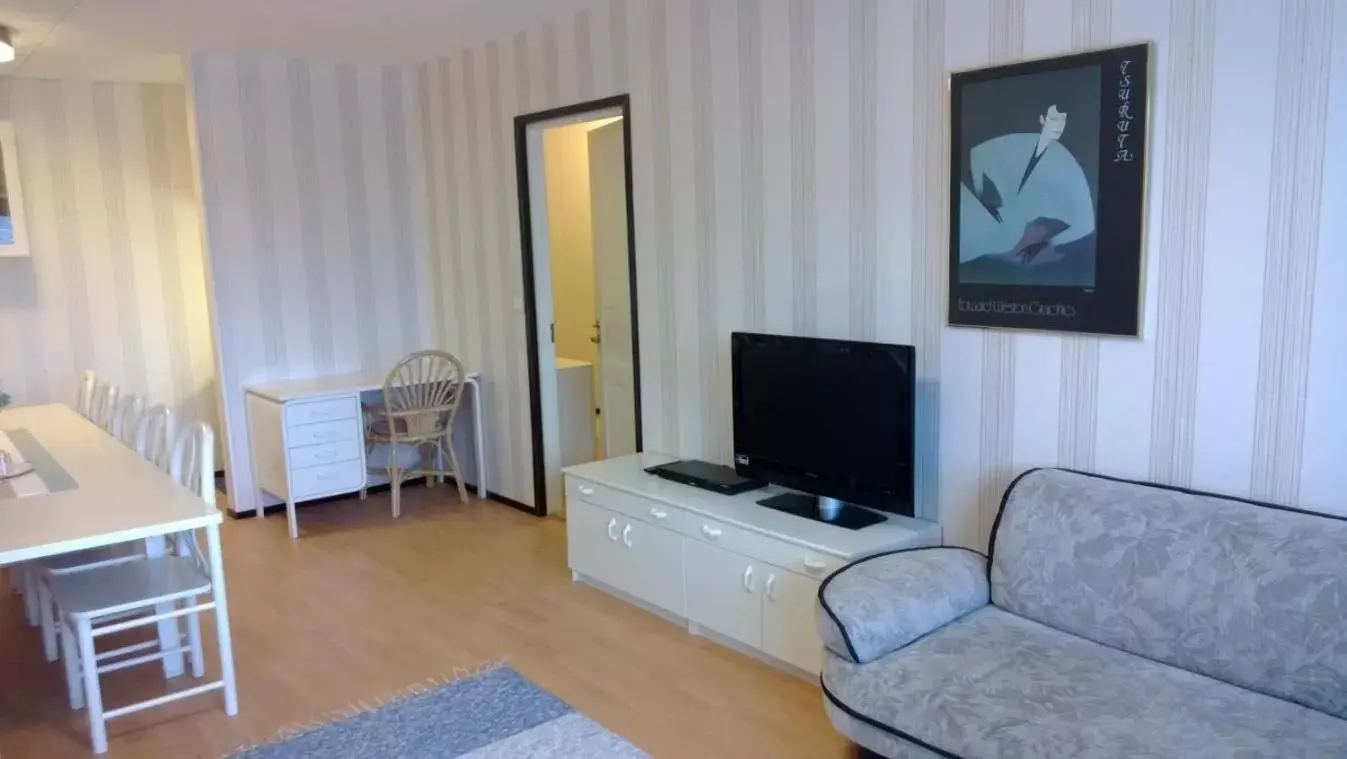 One-Bedroom Suite with Sauna in Hotelli Sandels One-Bedroom Suite with Sauna in Hotelli Sandels