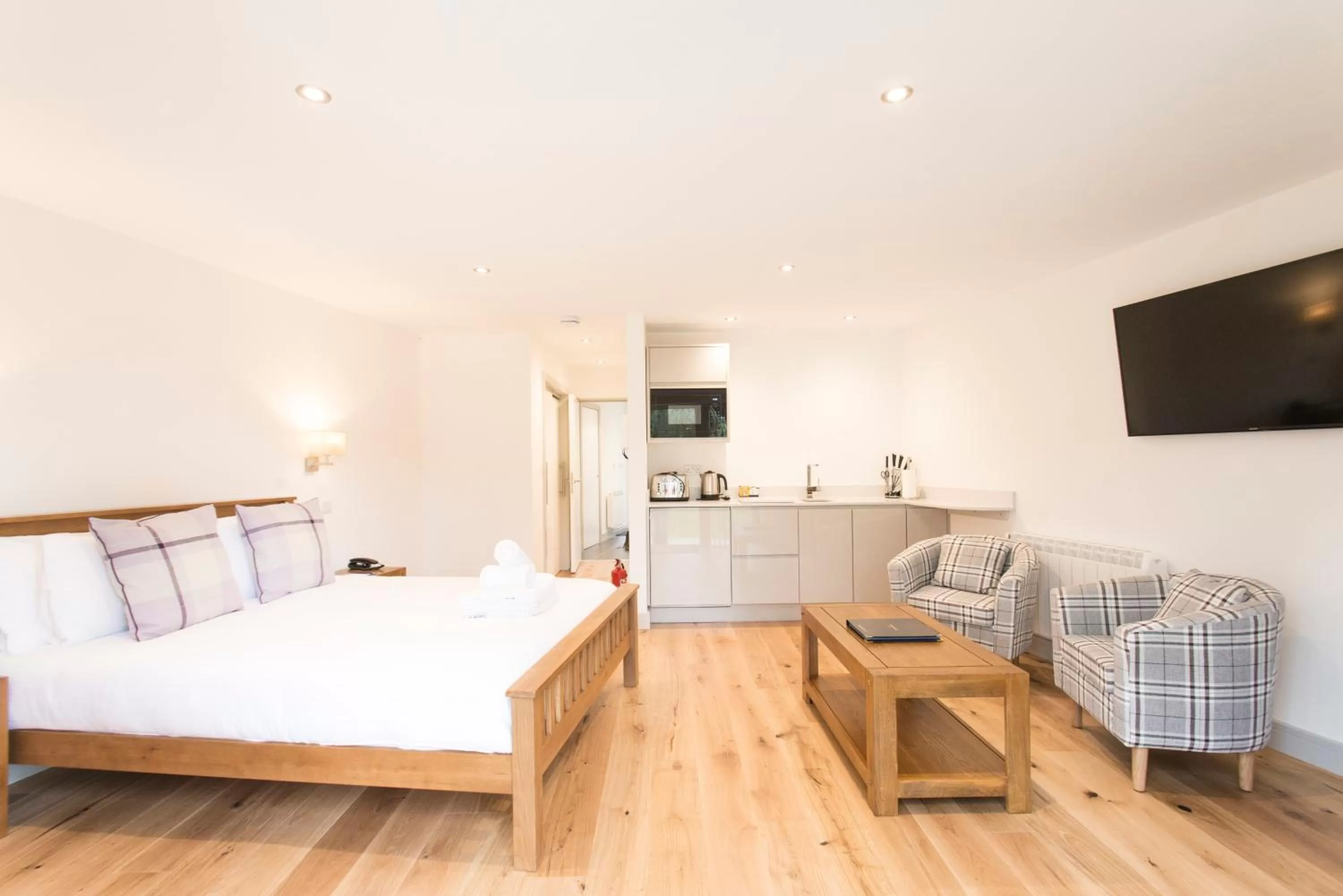 Bed in Tregenna Castle Resort