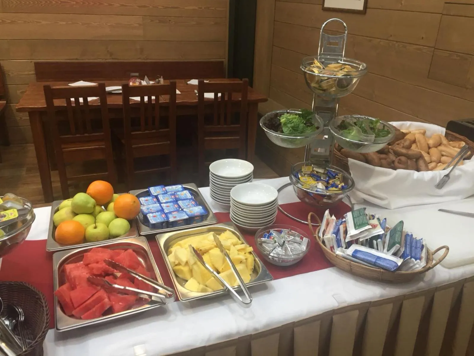 Buffet breakfast in U Medvidku-Brewery Hotel