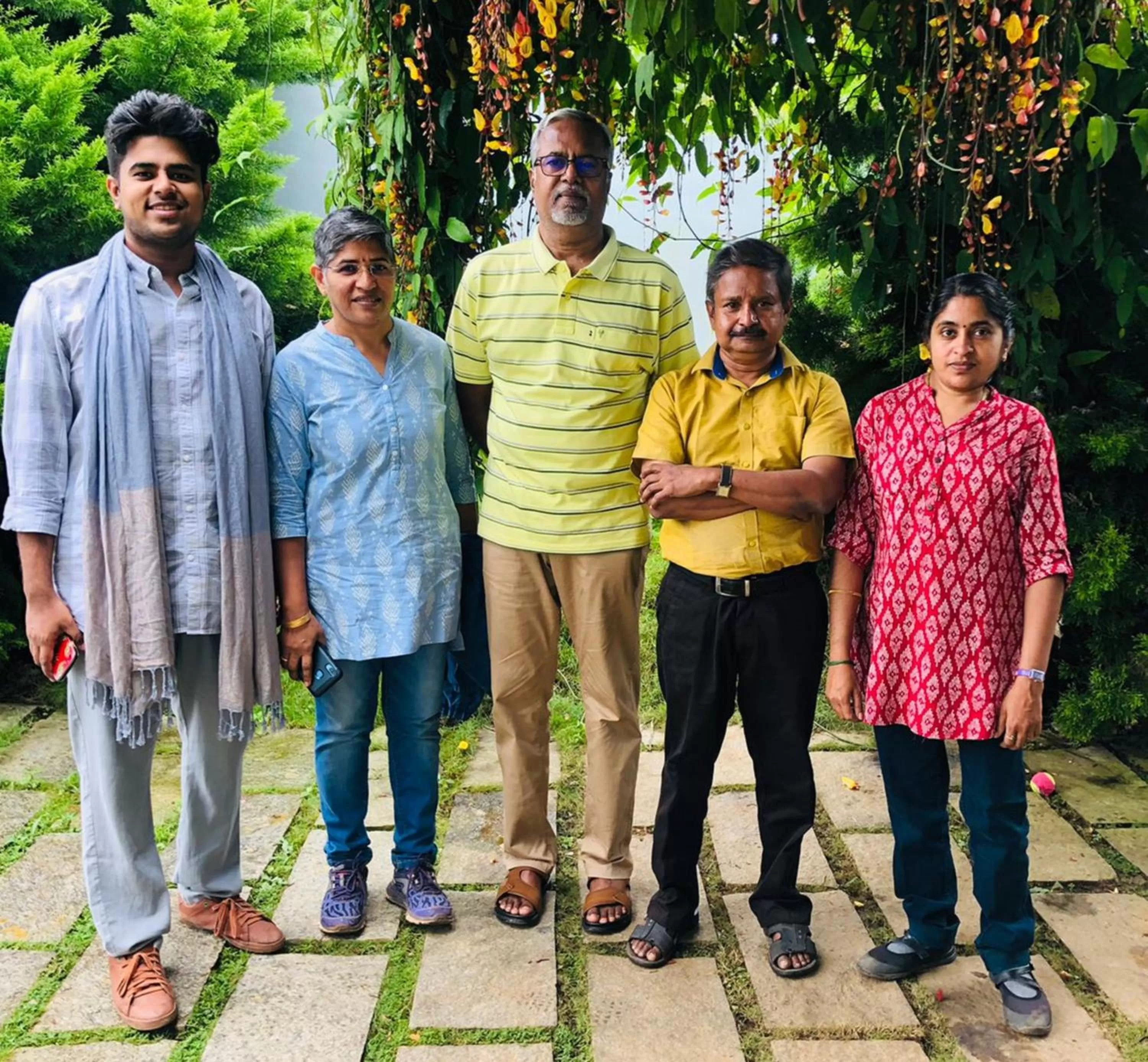 group of guests, Family in Pleasant Hill Resort