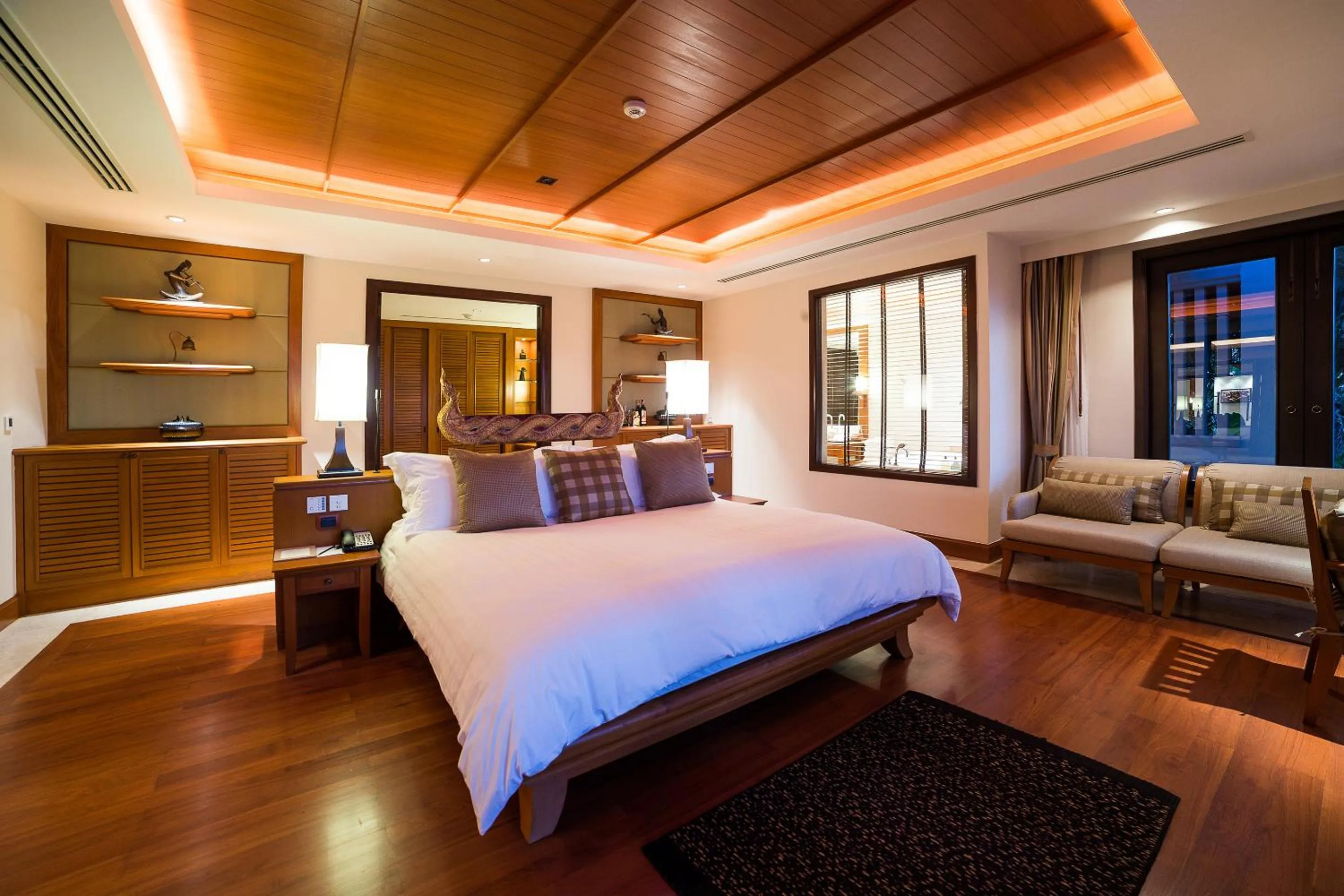 Bedroom, Bed in Trisara Villas & Residences Phuket
