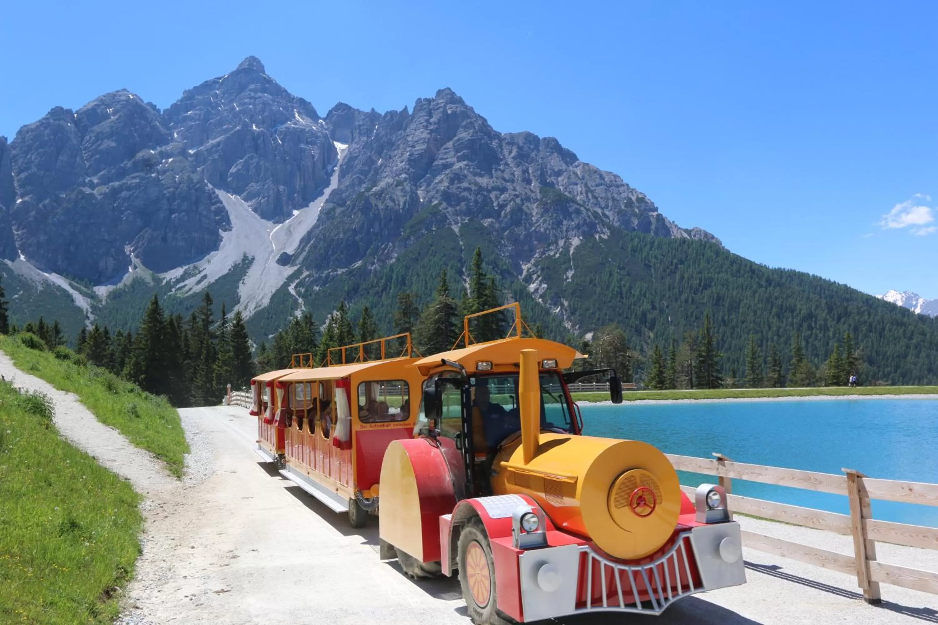 Mountain view in Hotel Serles