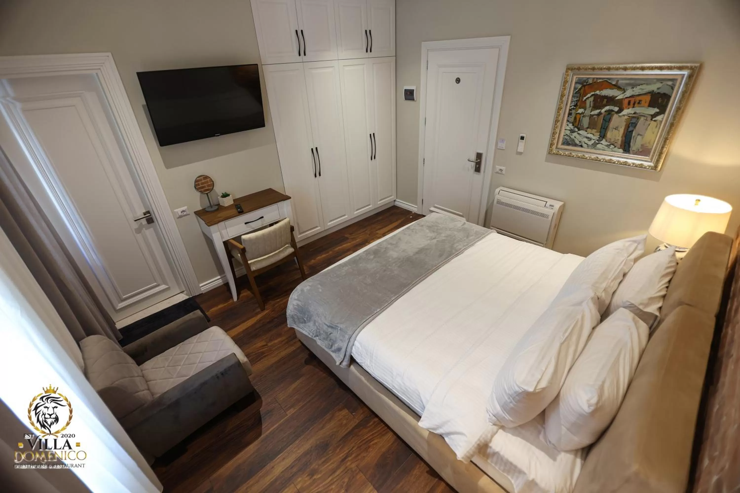 Bed in Villa Domenico Korce