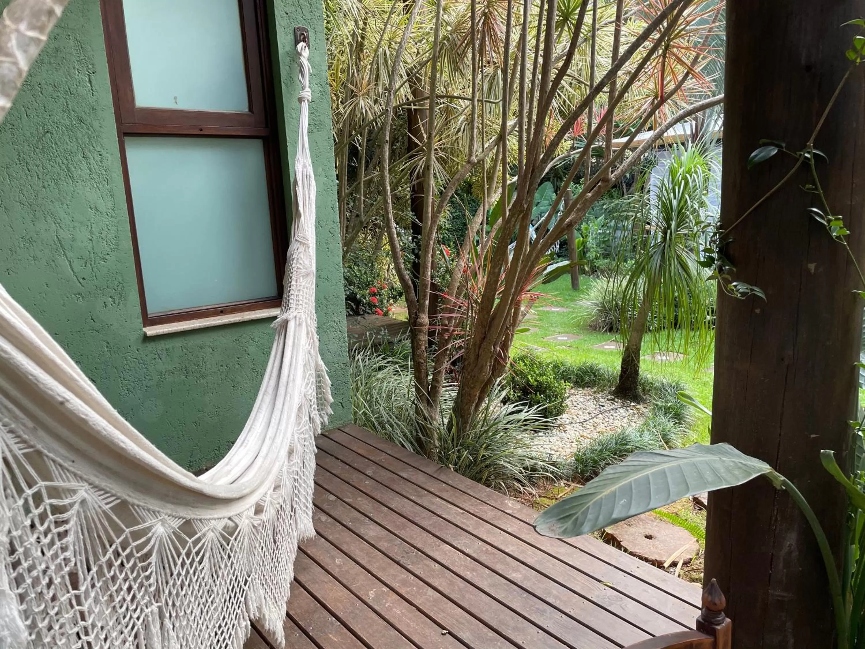 Patio in Pousada Santarina