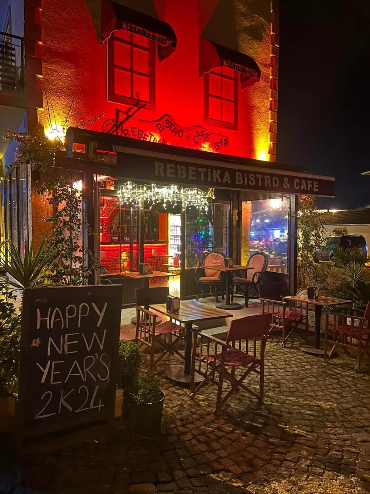 Property building in Rebetika Hotel & bistro