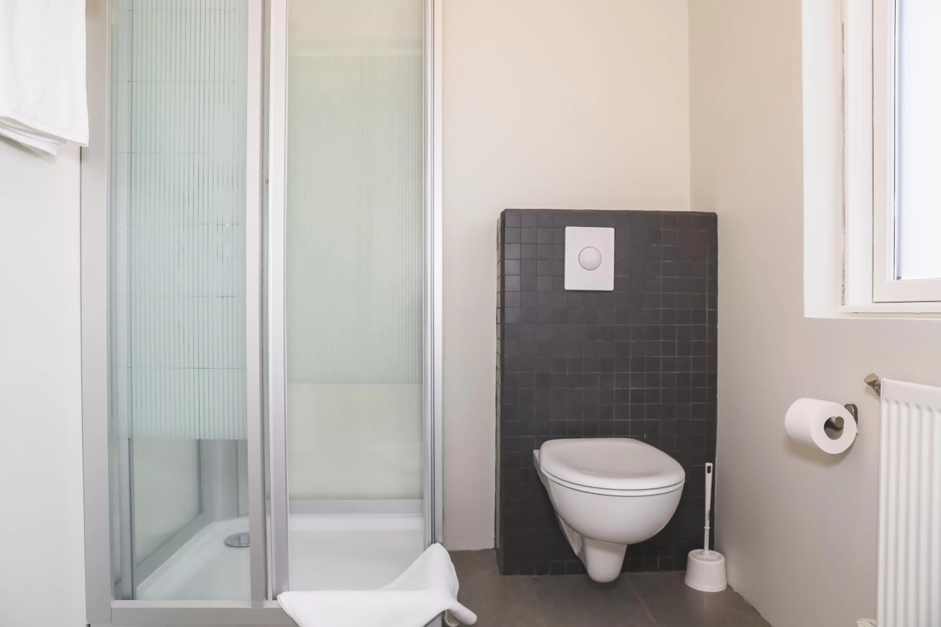 Bathroom in E18 Apartments