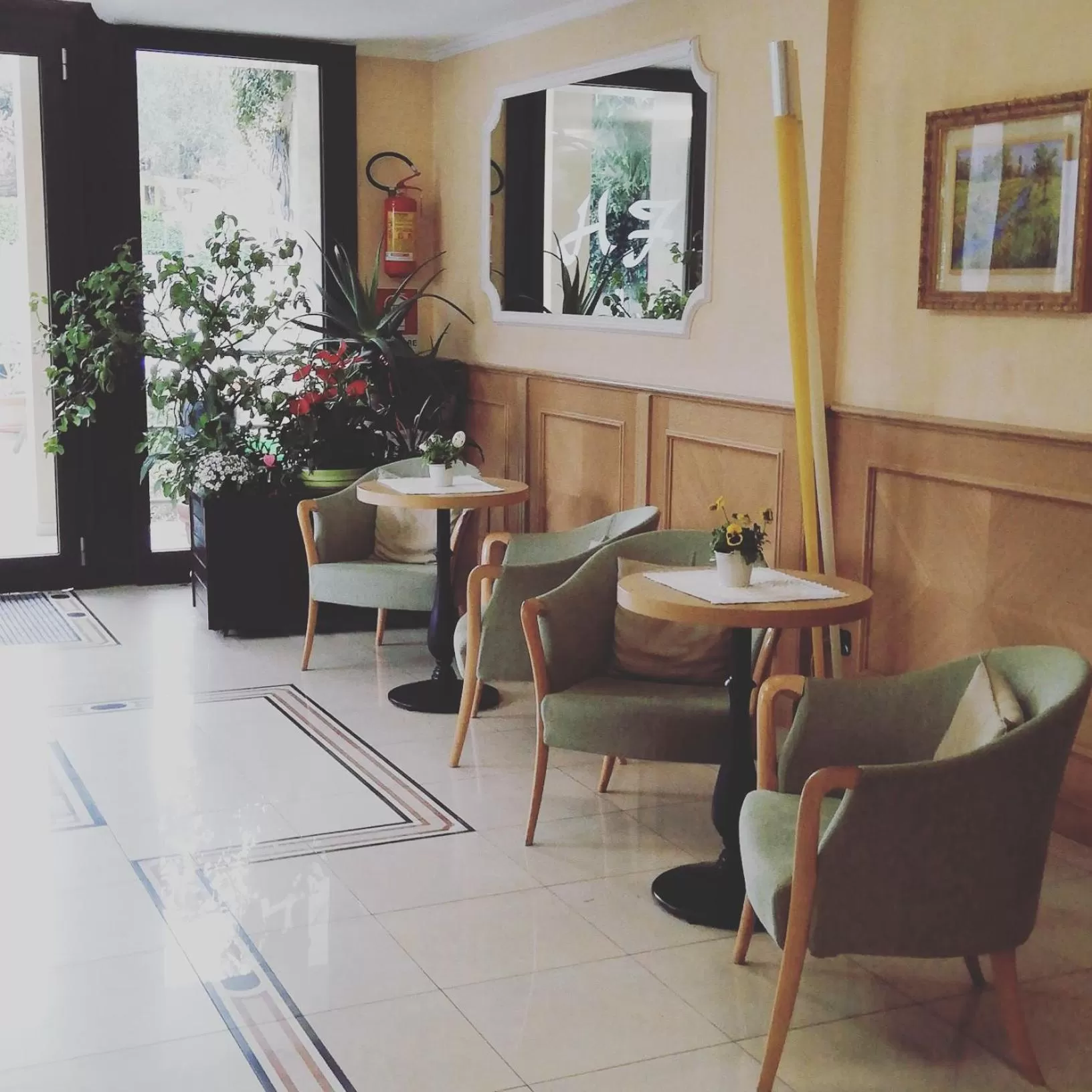 Lobby or reception in Hotel Fioroni