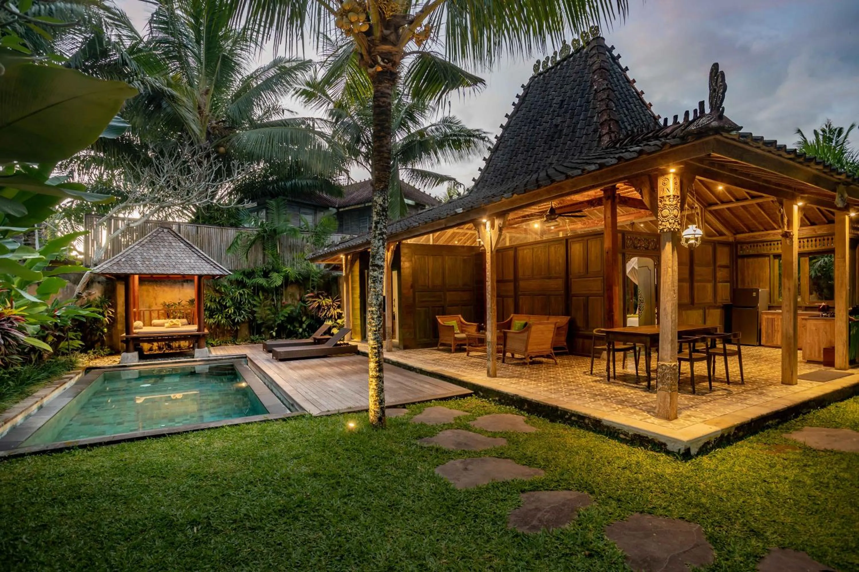 Natural landscape in Arya Villas Ubud