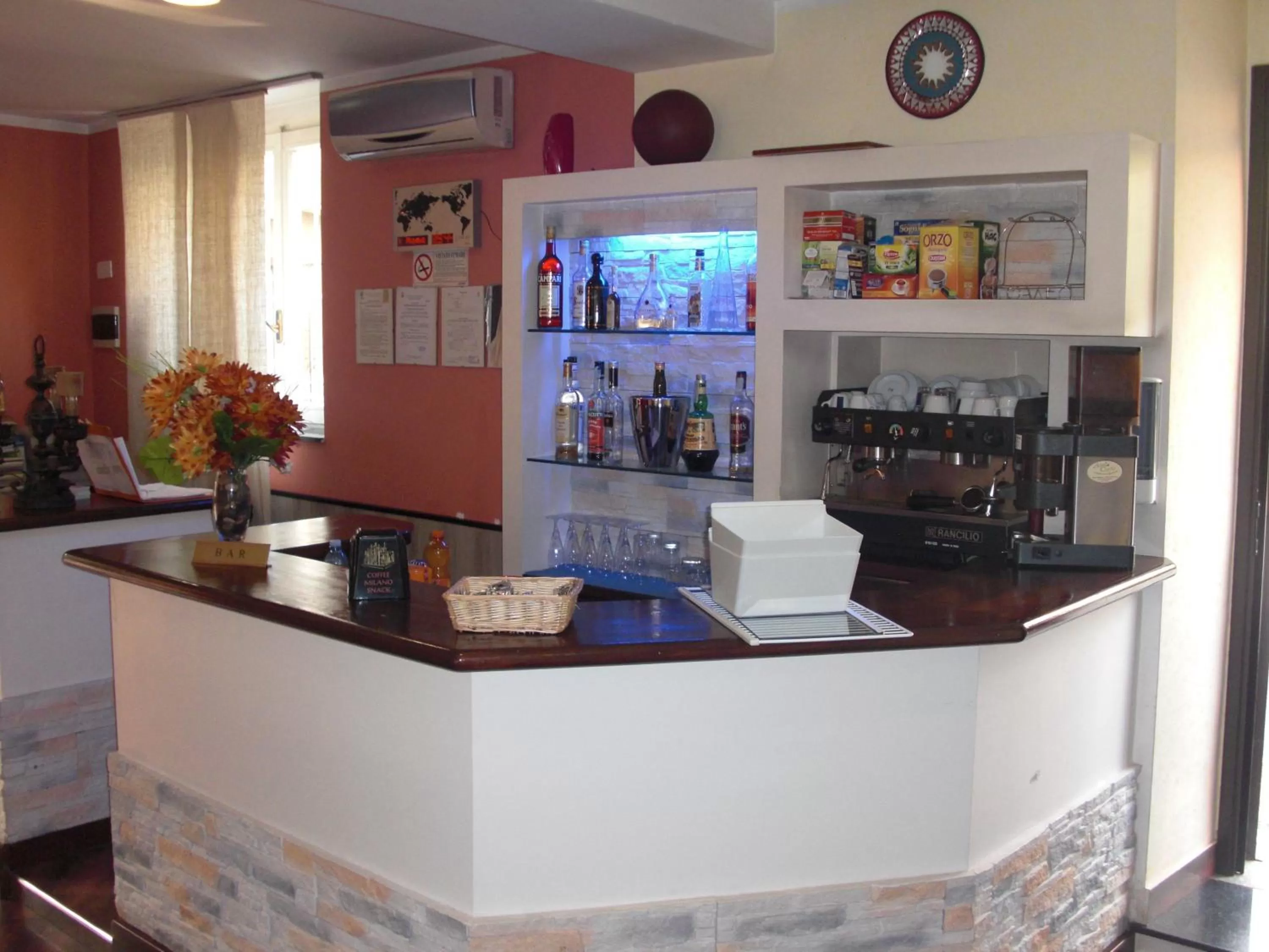 Lobby or reception in Hotel Legnano