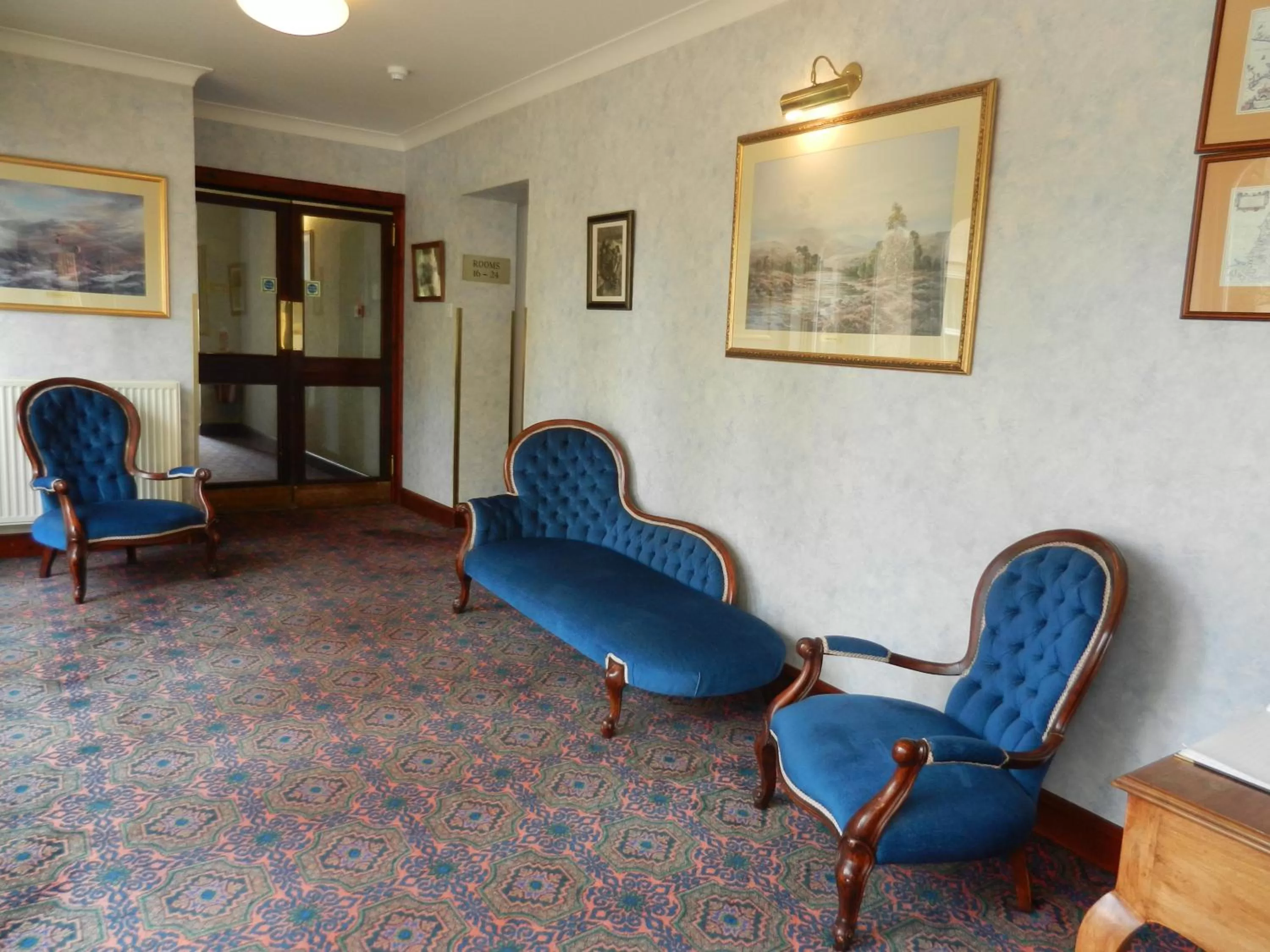 Lobby or reception in Morangie Hotel Tain