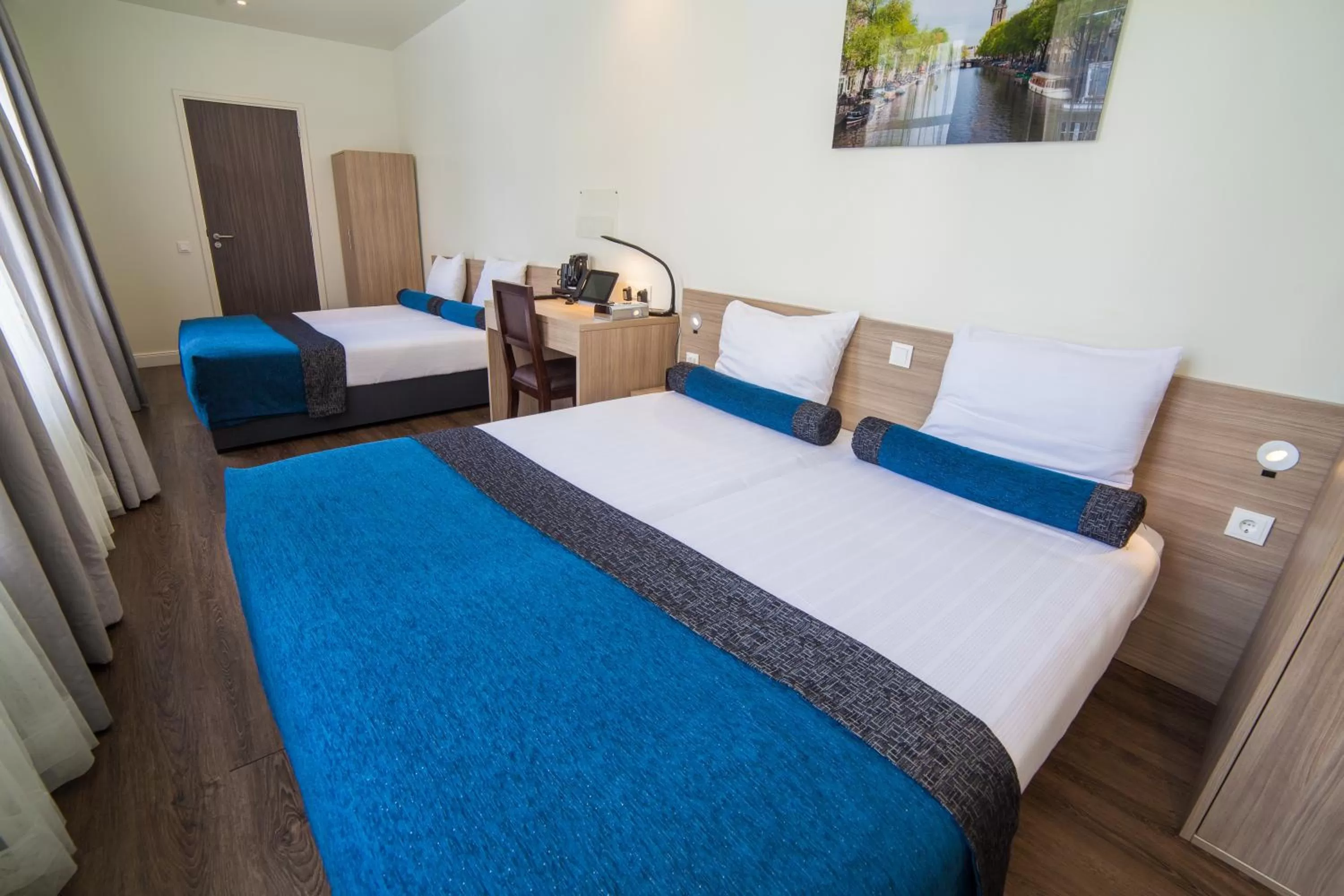 Quadruple Room in Hotel Library Amsterdam