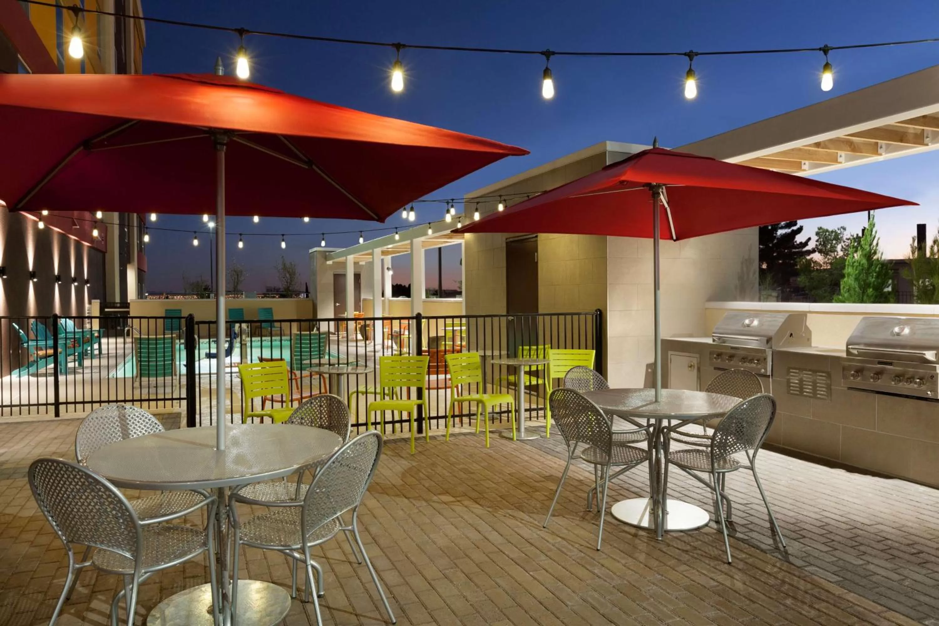 Patio in Home2 Suites By Hilton El Paso Airport