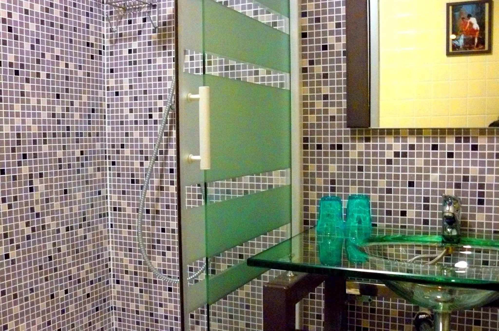 Bathroom in Hôtel Mille et une Feuilles