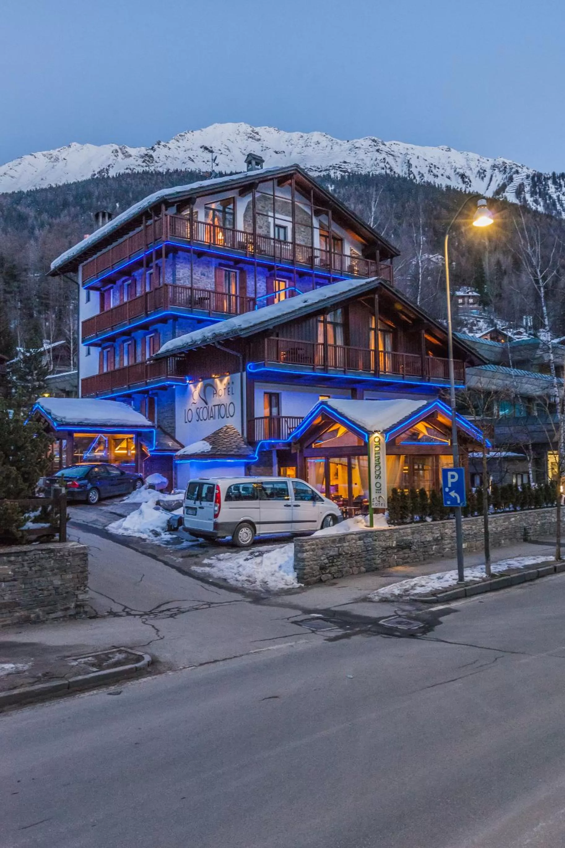 Facade/entrance in Hotel Lo Scoiattolo