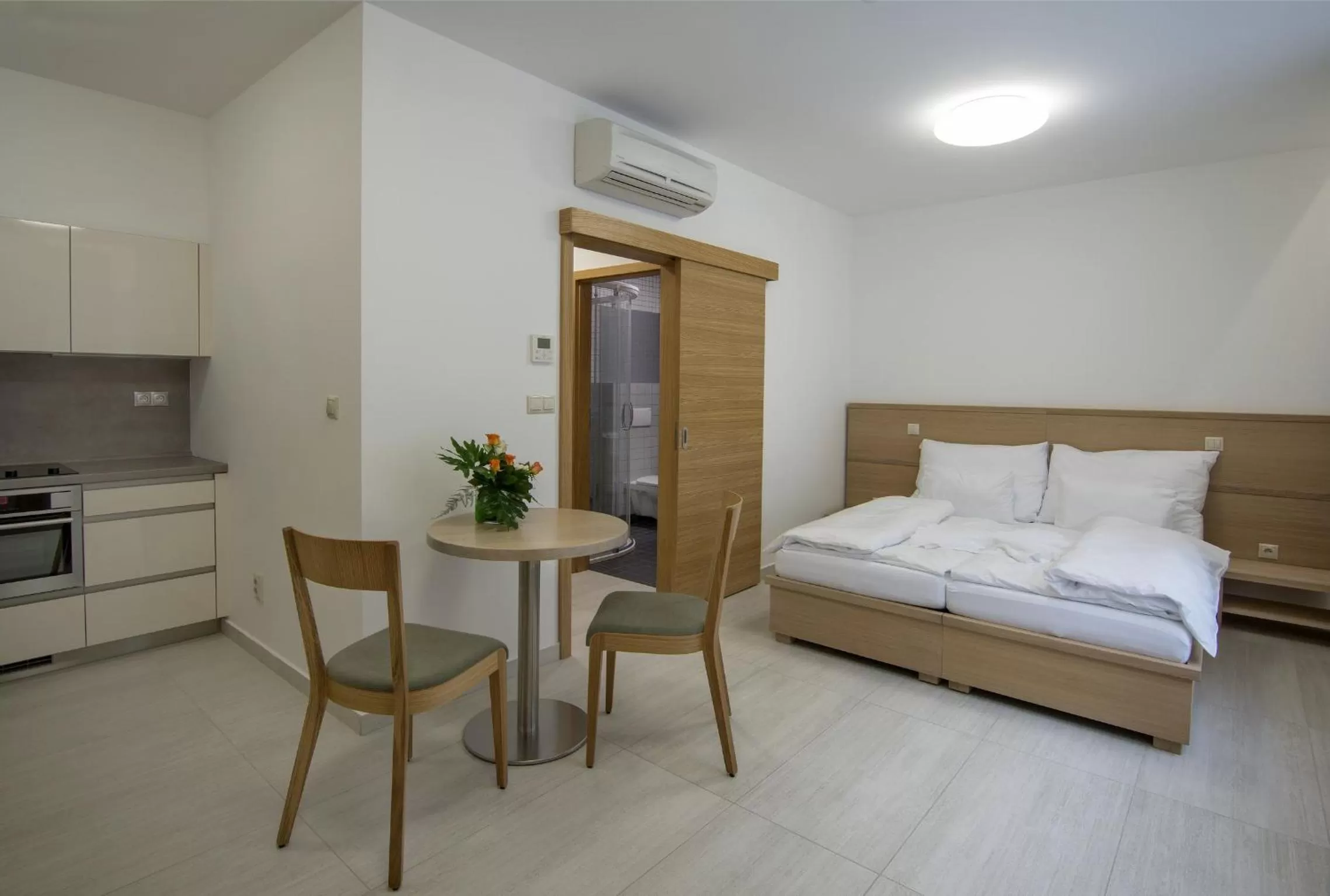 Seating area, Bed in HOTEL A RESTAURACE U STAVAŘE