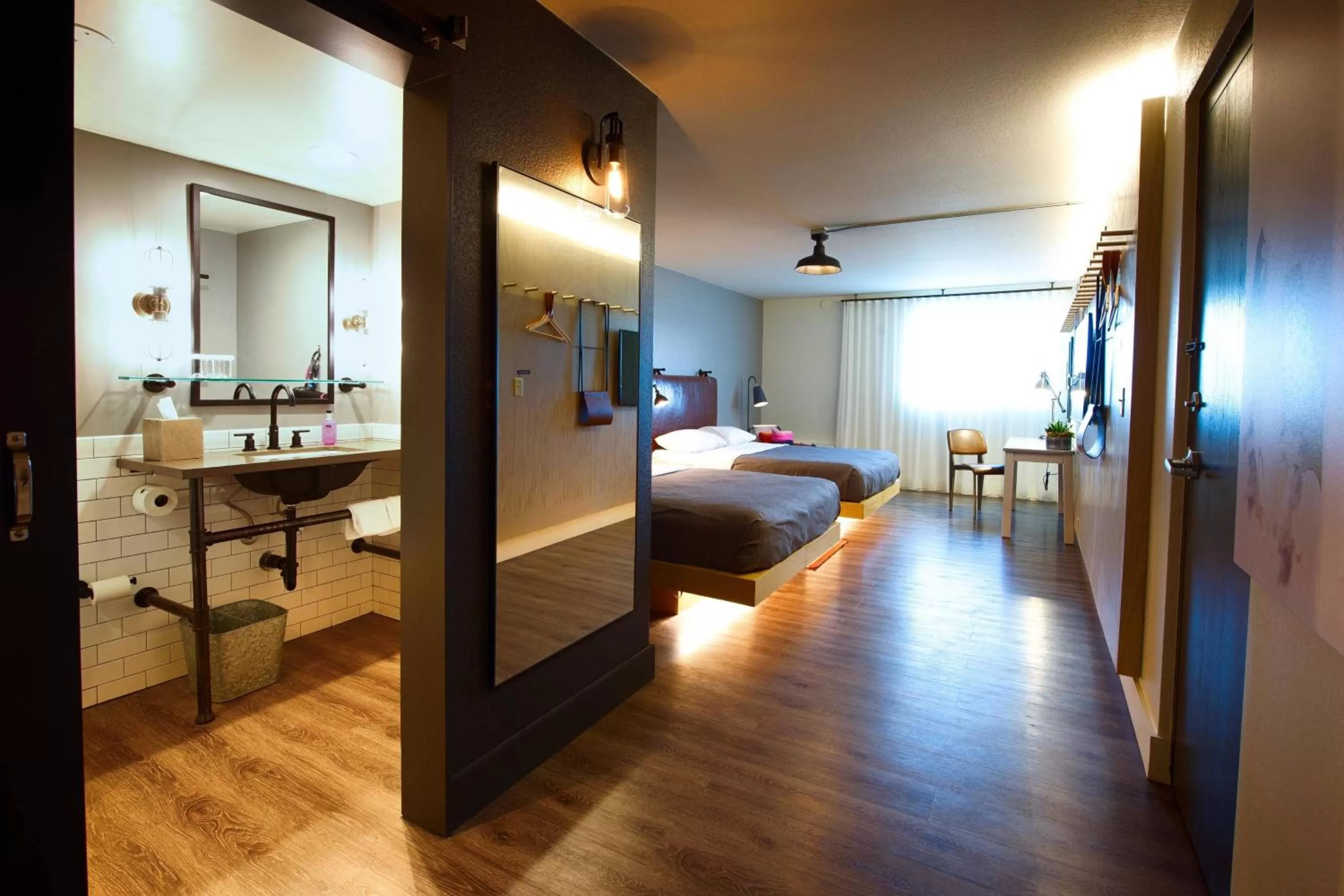 Queen Room with Two Queen Beds - Hearing Accessible in MOXY Phoenix Tempe/ASU Area