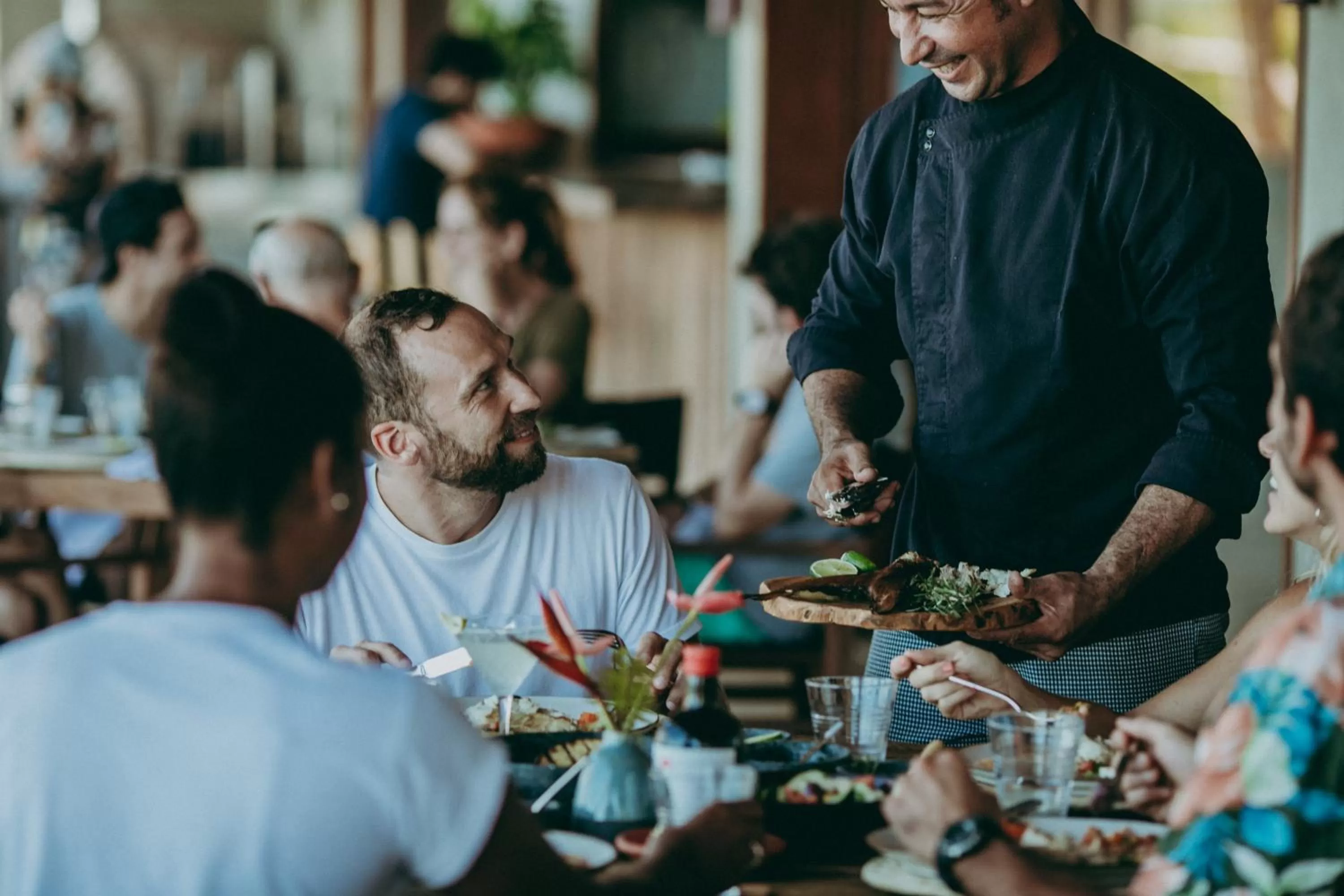 People in Barracuda Hotel & Villas