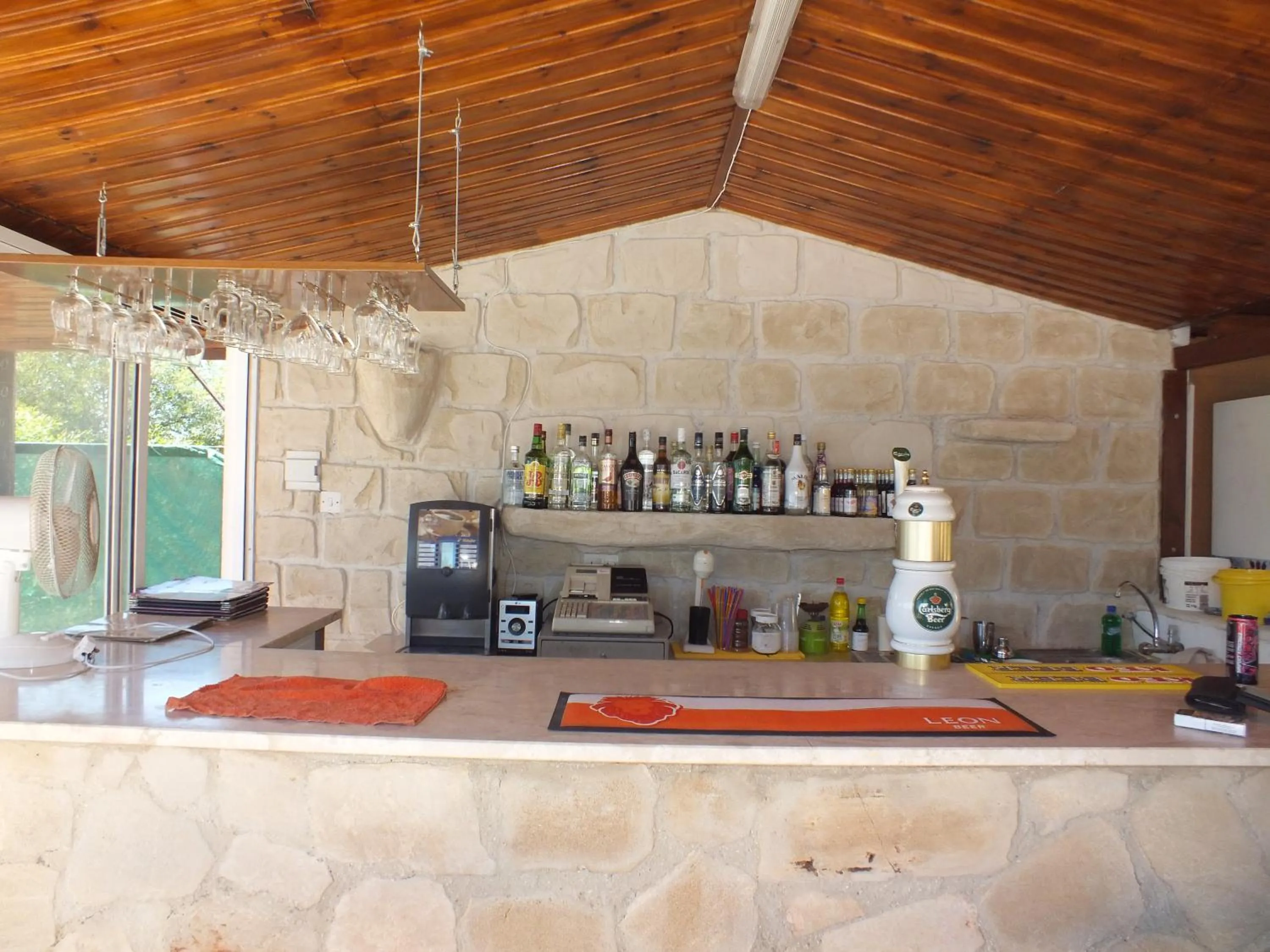 Lounge or bar in Petsas Apartments