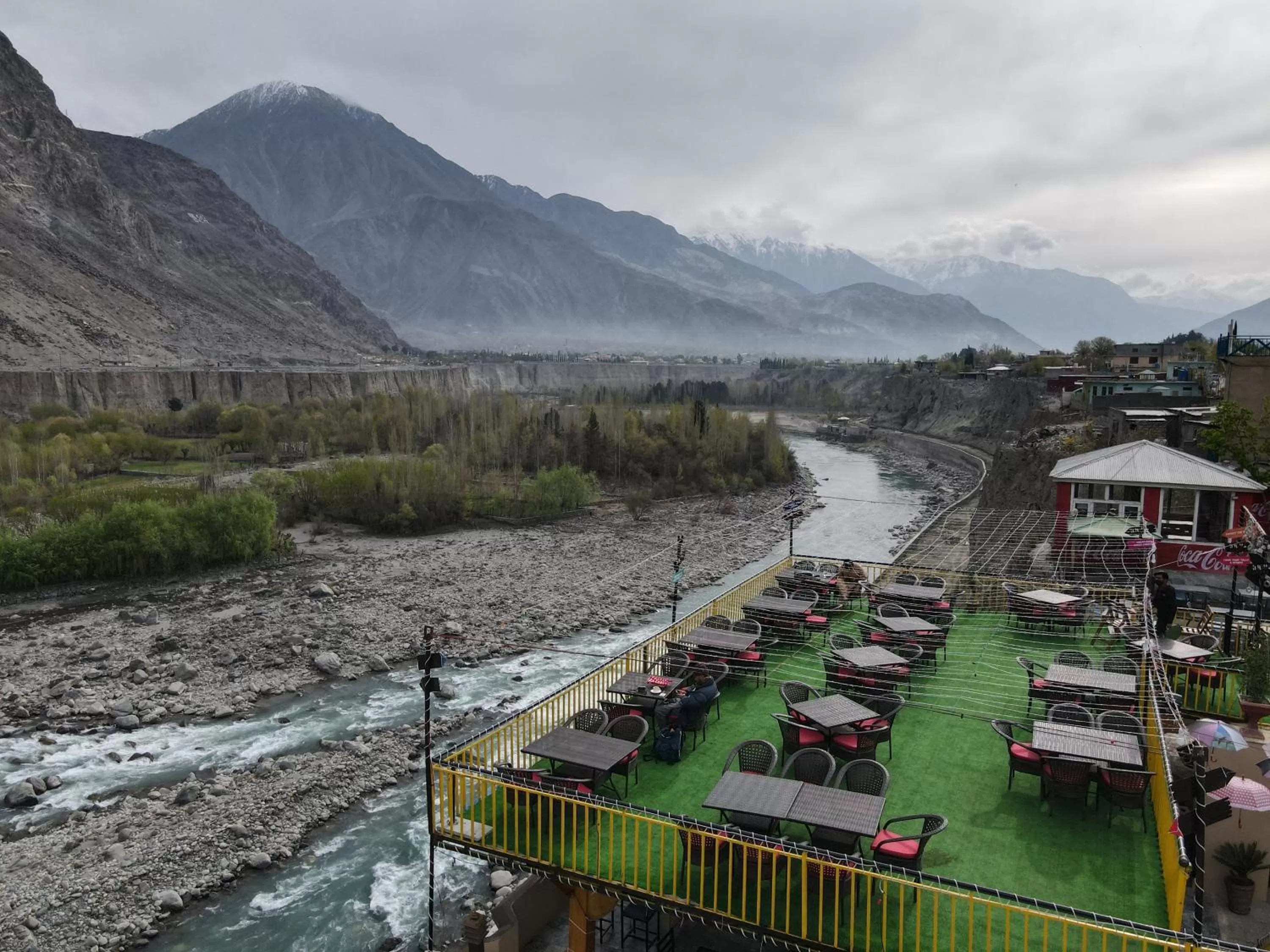 Nearby landmark in Indus Lodges Gilgit