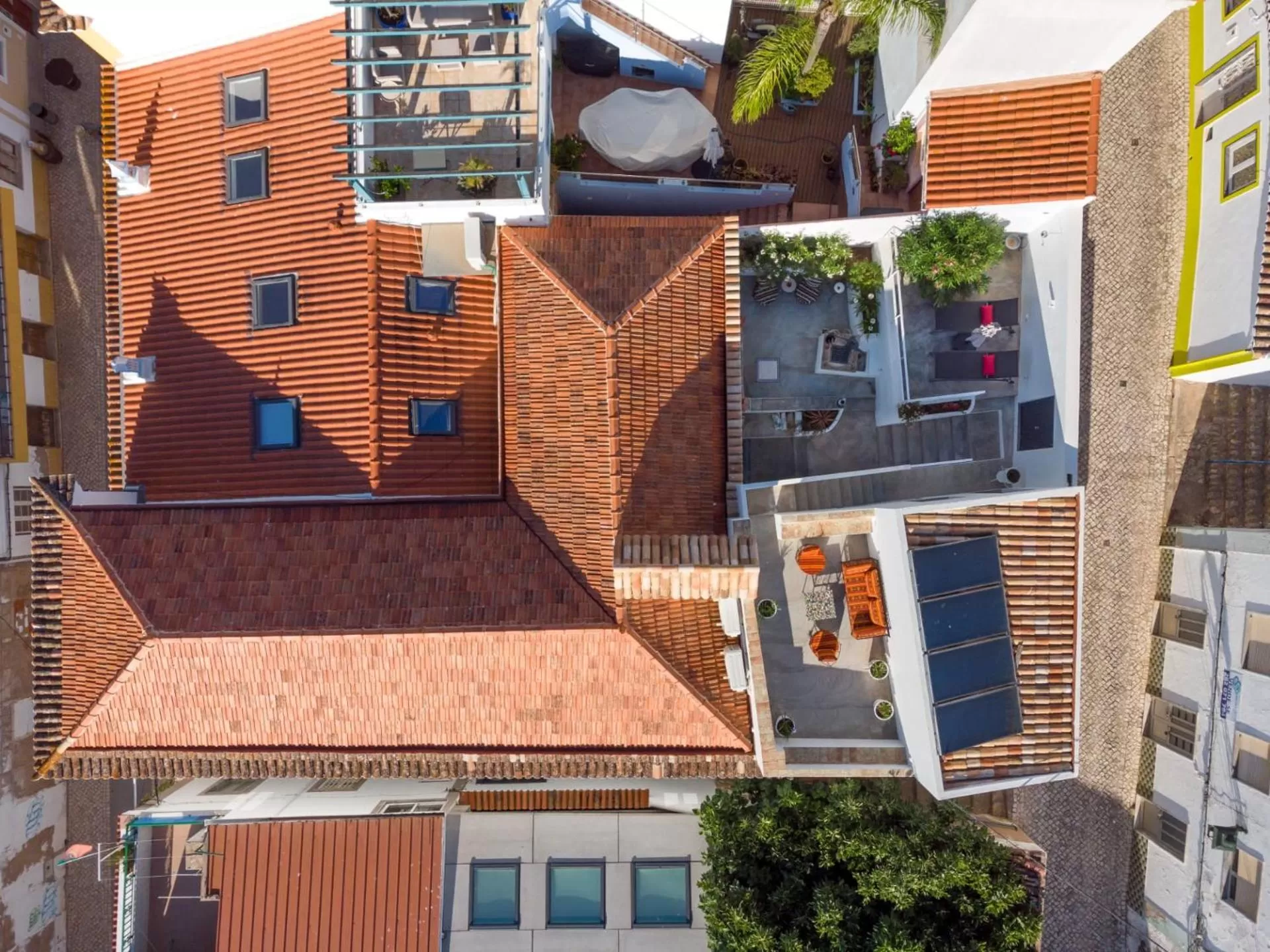 Bird's eye view in Alma da Vida Ferragudo