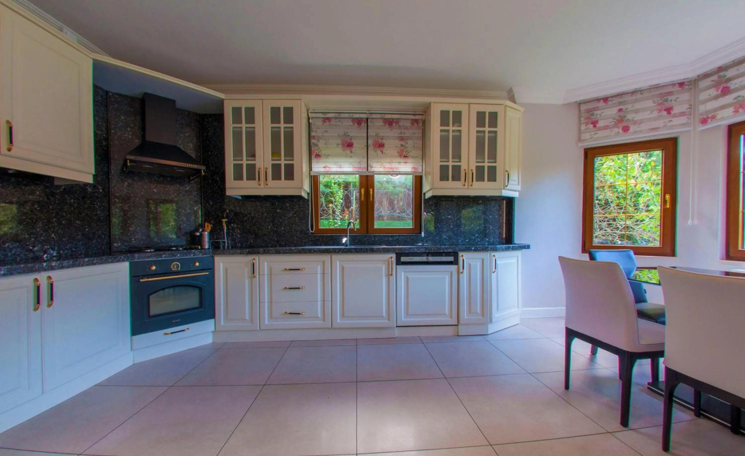 Kitchen or kitchenette in Villa Kirkpinar Sapanca