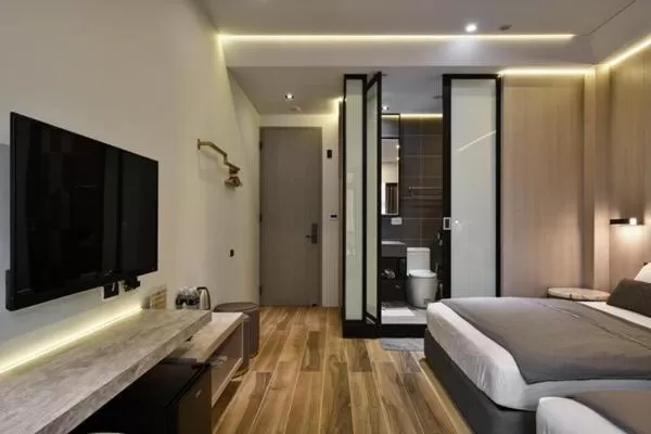 TV/Entertainment Center in KK Homestay