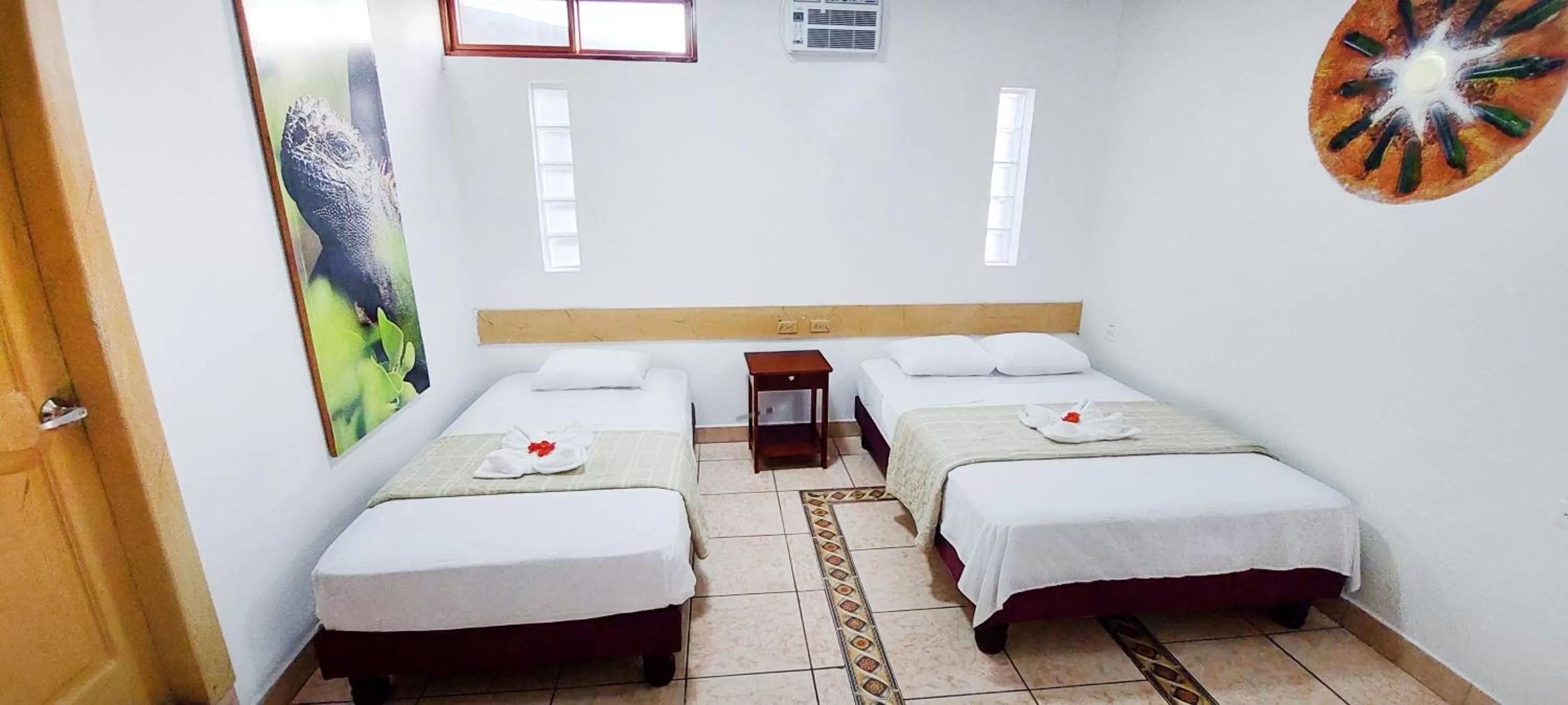 Bed in Hotel Crossman