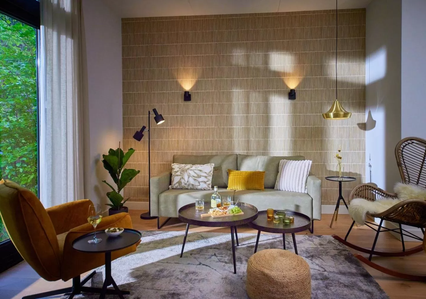 Seating area in Boutique Hotel Beekhuizen