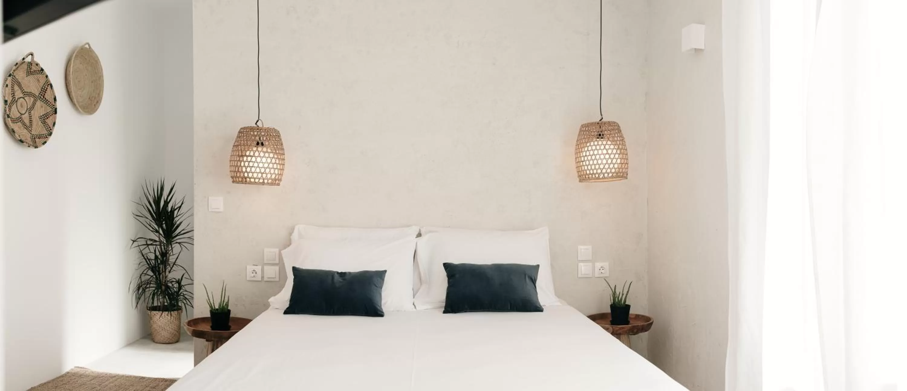 Bedroom, Bed in BOĒM Boutique Hotel Lefkada