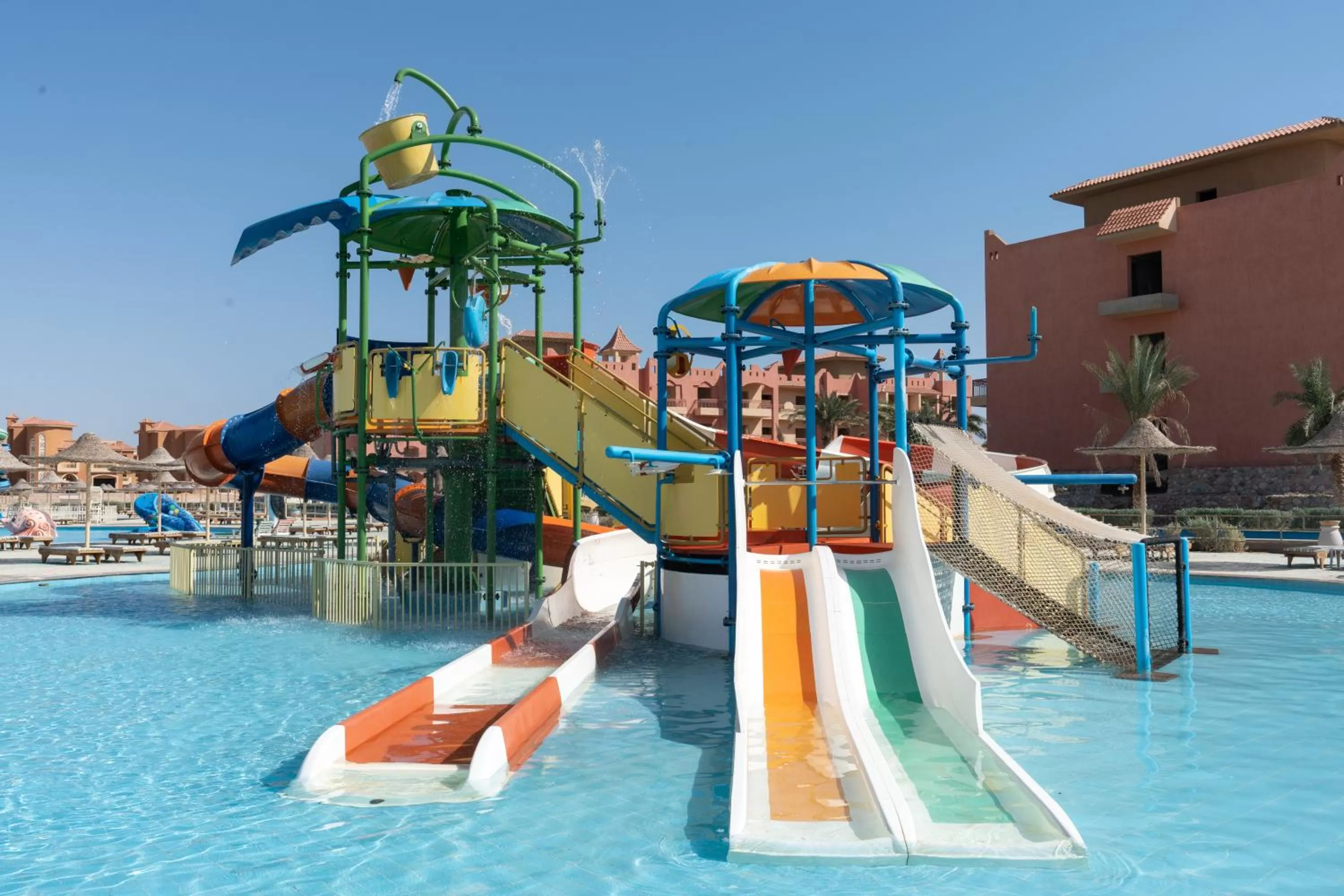 Aqua park in Parrotel Lagoon Waterpark Resort