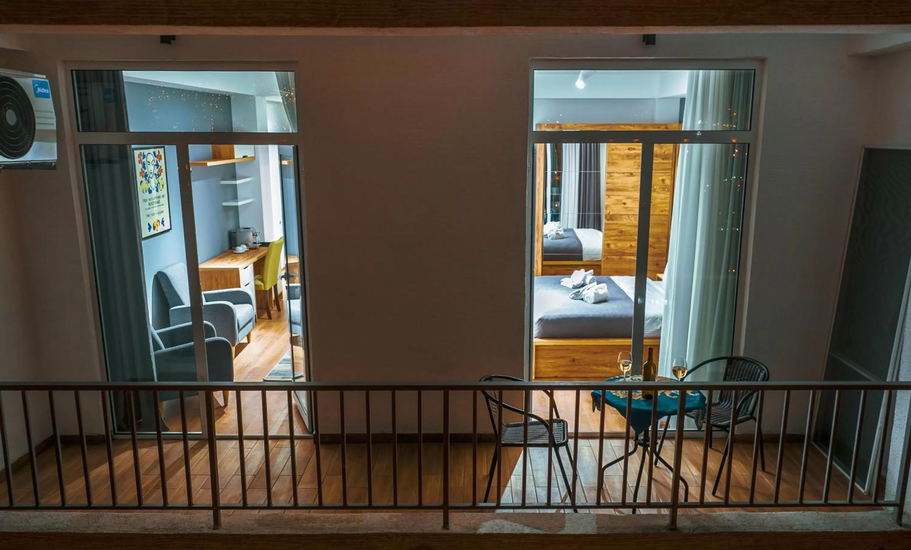 Bed in Reed Hotel Tbilisi