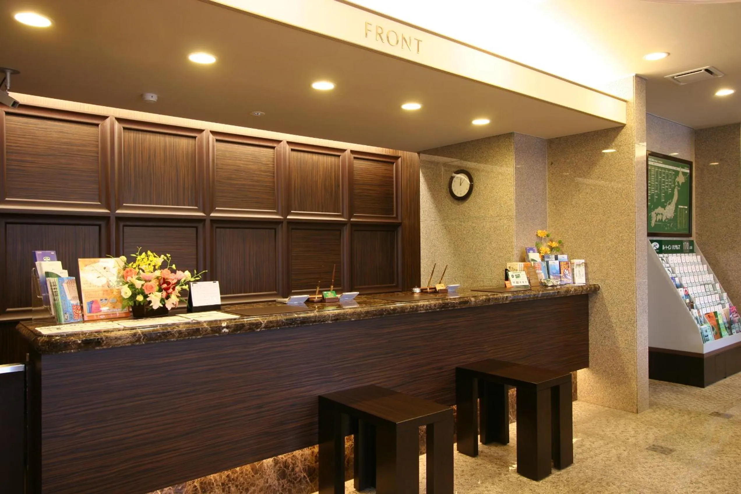 Lobby or reception in Hotel Route-Inn Yaizu Inter