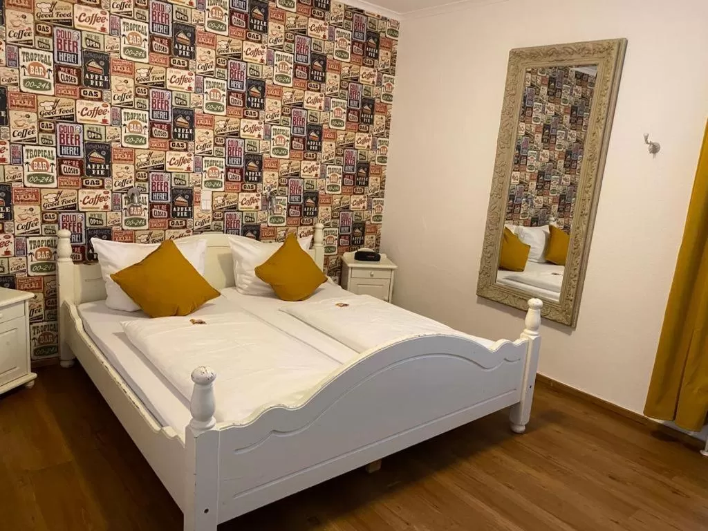 Bed in Boutique-garni Hotel Papillon