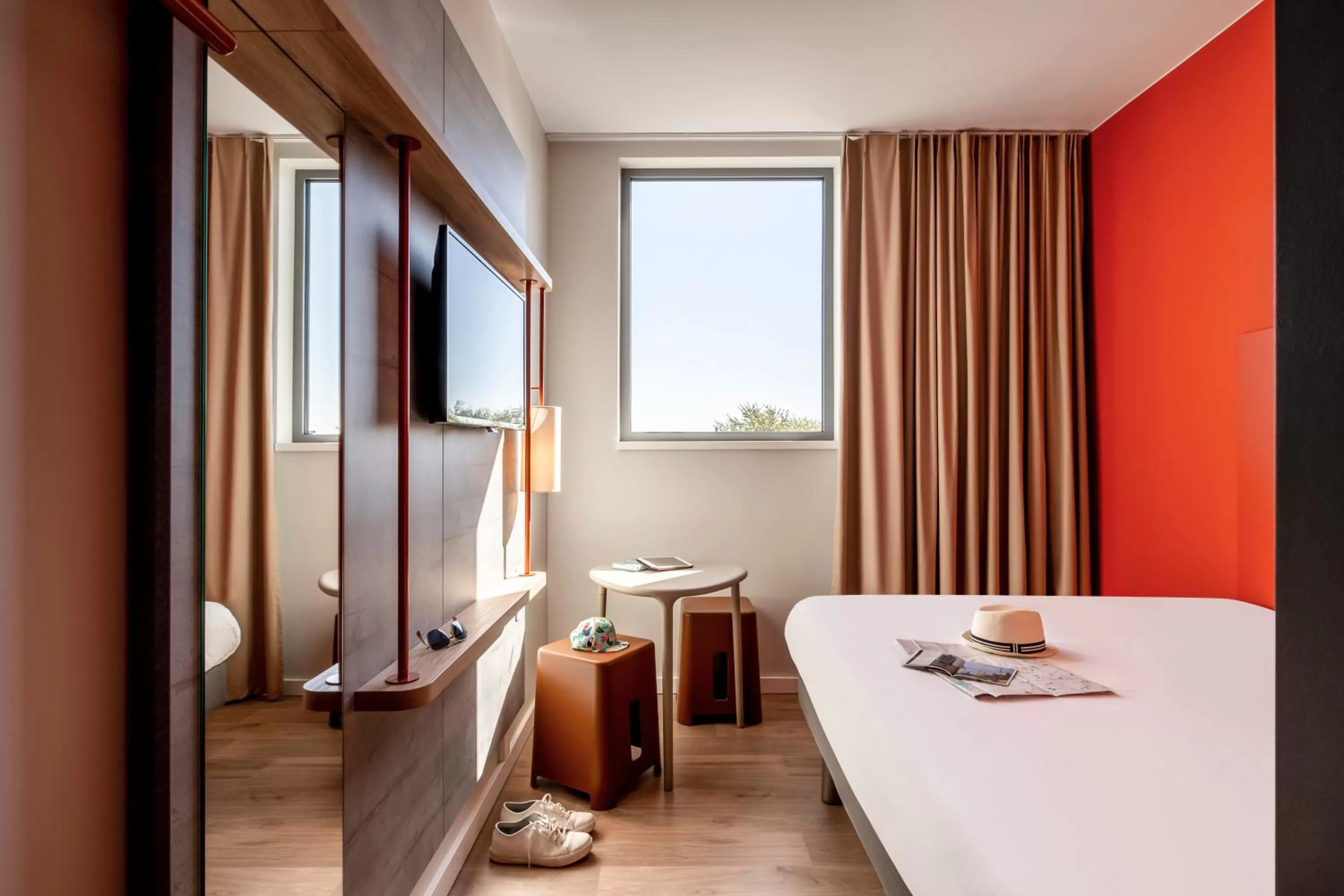 Bedroom, Bed in ibis budget Gent Centrum Dampoort